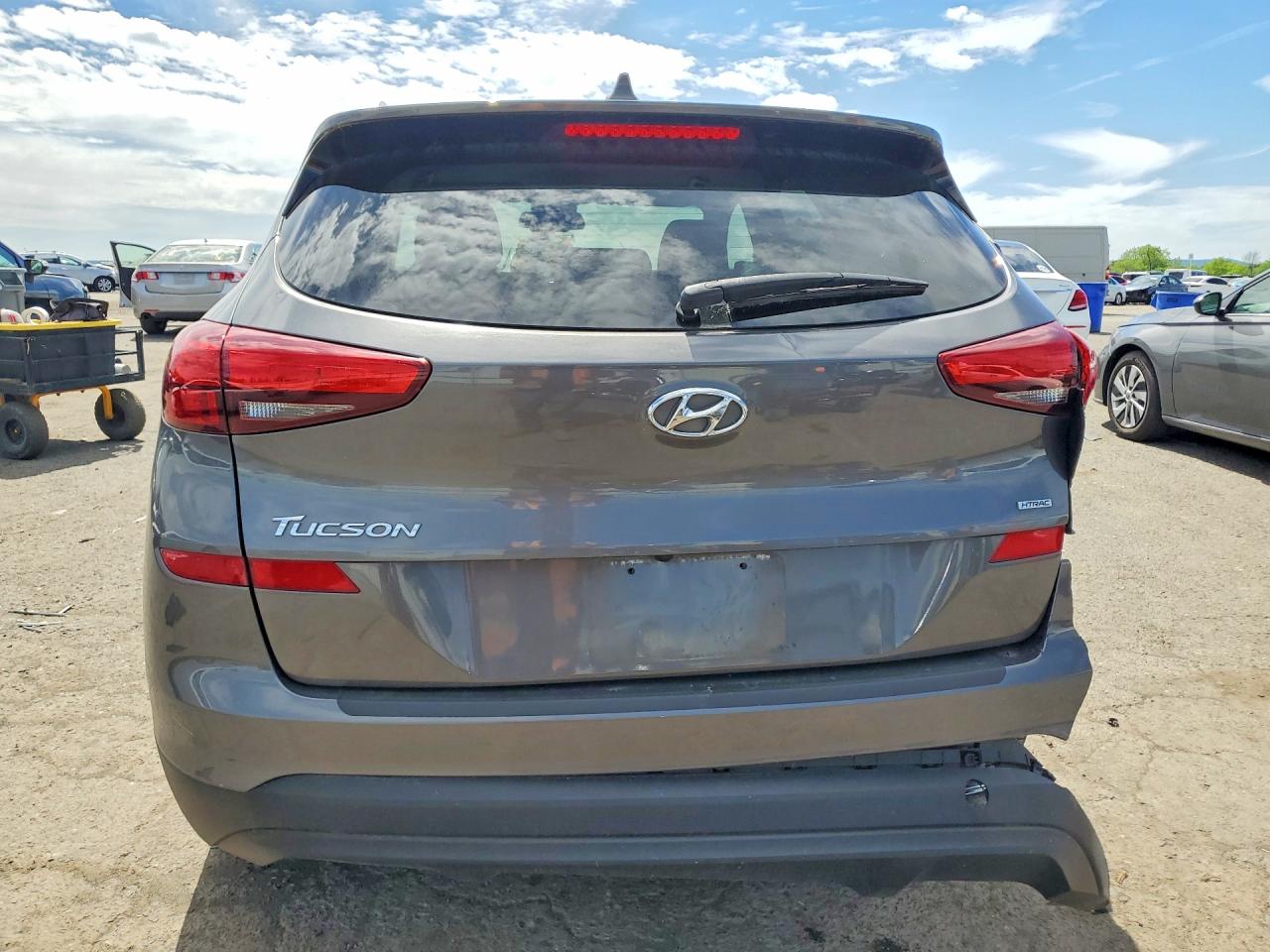 2020 Hyundai Tucson Value Gray vin: KM8J3CA44LU266399