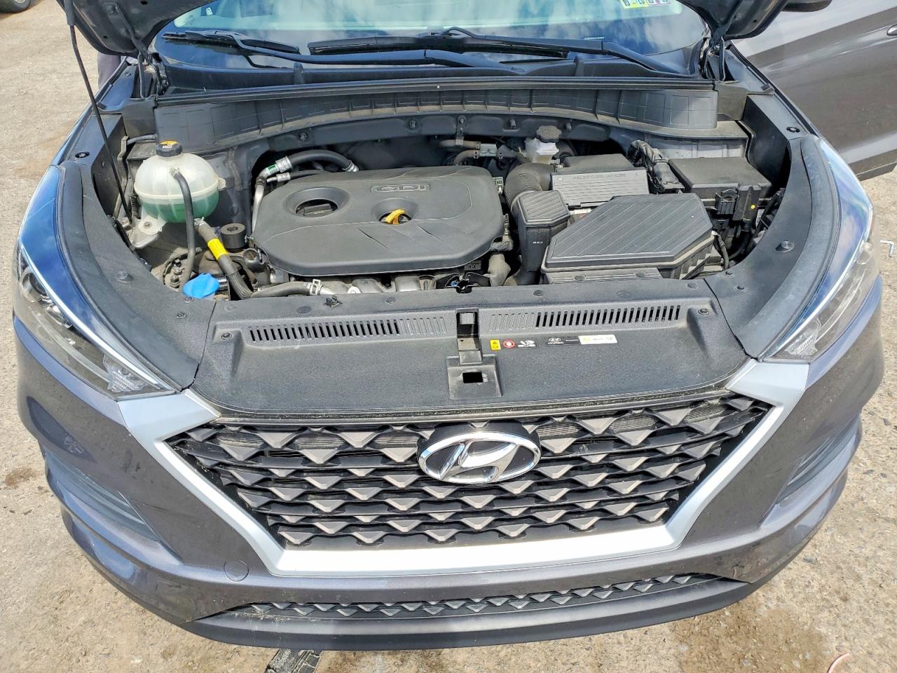 2020 Hyundai Tucson Value Gray vin: KM8J3CA44LU266399