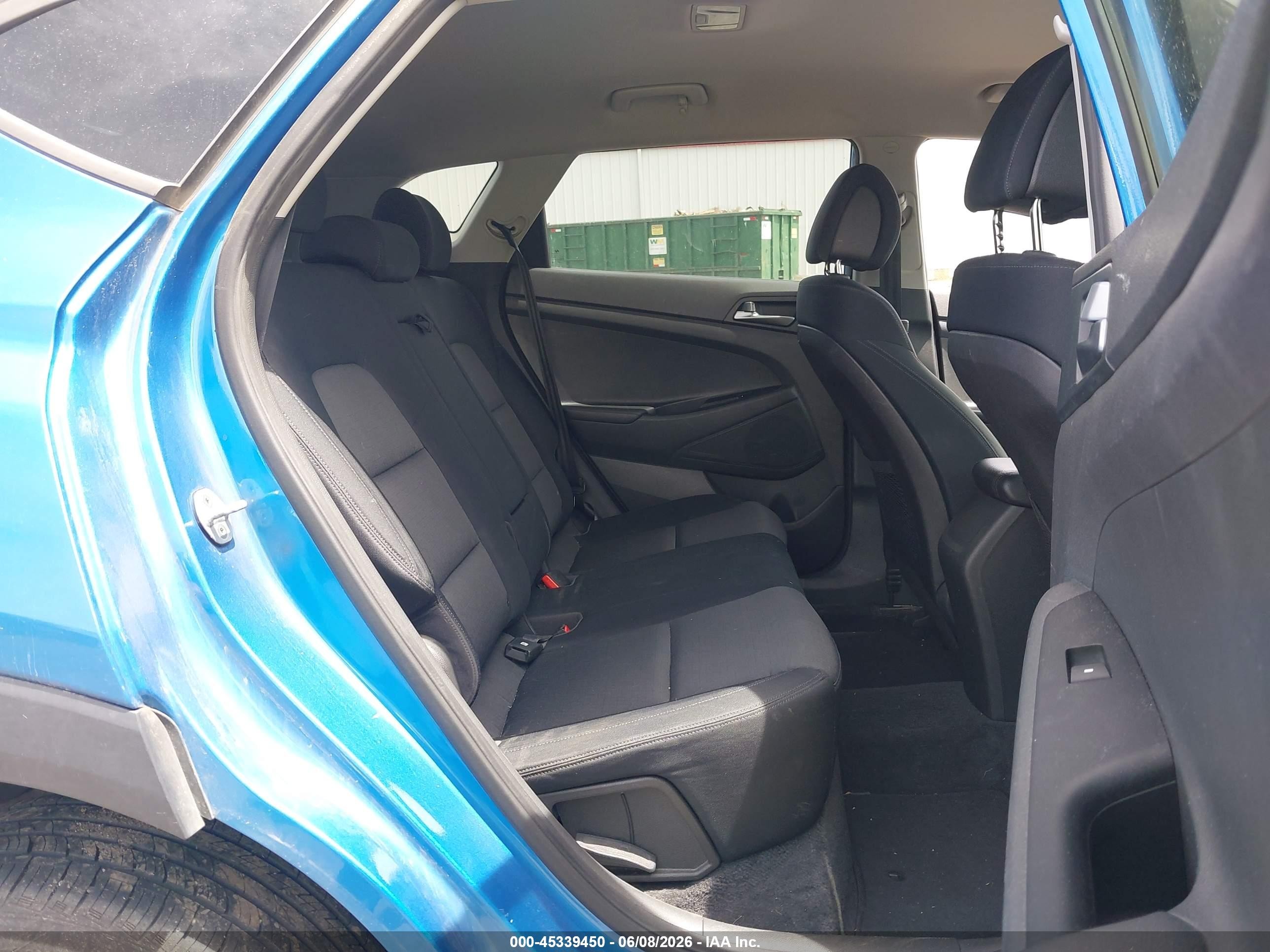 2016 Hyundai Tucson Se Синий vin: KM8J3CA45GU088282