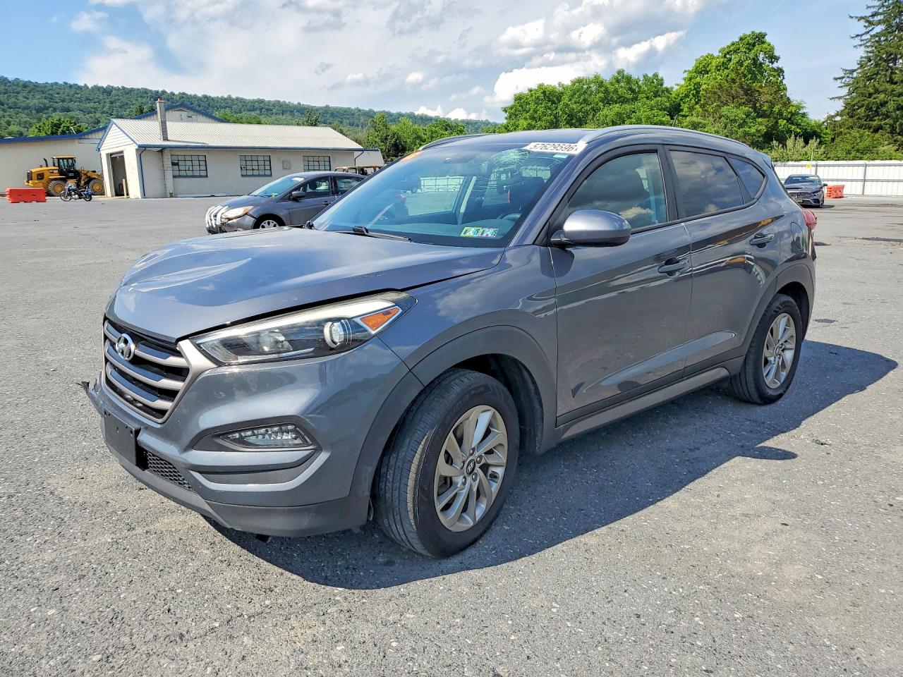 2016 Hyundai Tucson Se Silver vin: KM8J3CA45GU243204