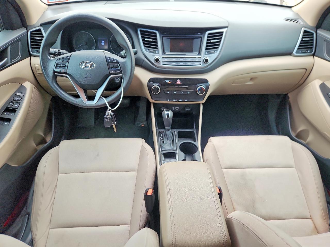 2016 Hyundai Tucson Se Brown vin: KM8J3CA46GU038510