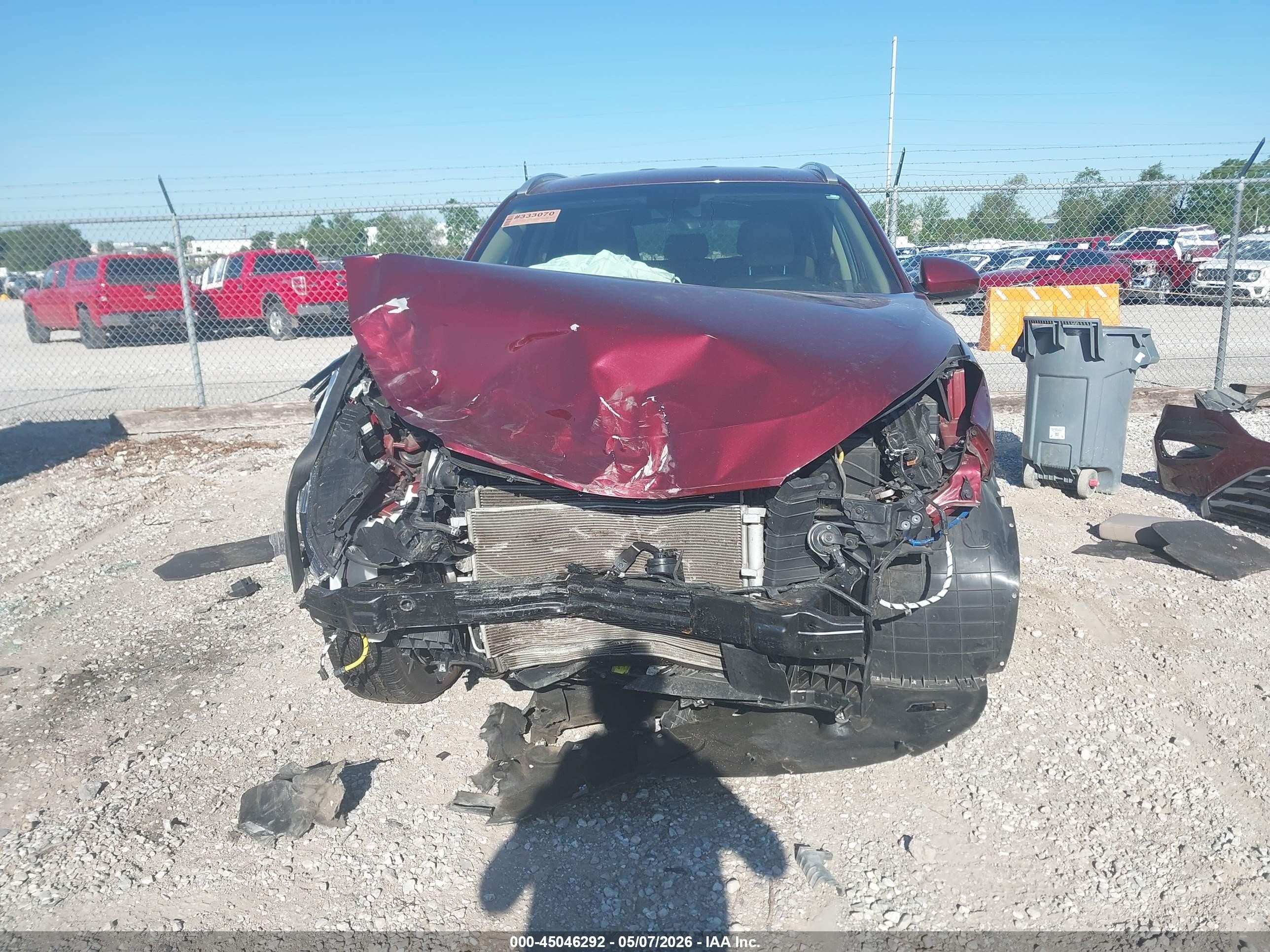 2018 Hyundai Tucson Sel Red vin: KM8J3CA46JU607265