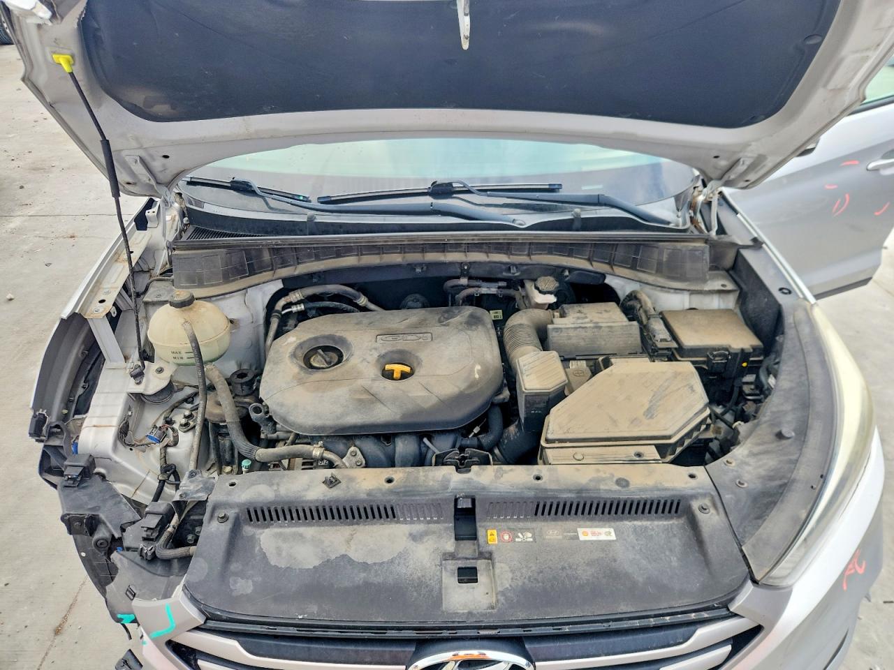 2017 Hyundai Tucson Se Plus Silver vin: KM8J3CA47HU403777