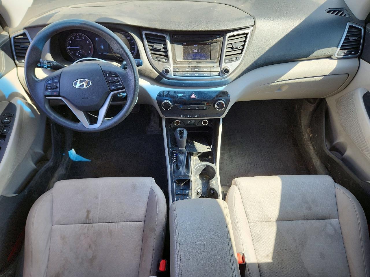 2016 Hyundai Tucson Se White vin: KM8J3CA48GU065482