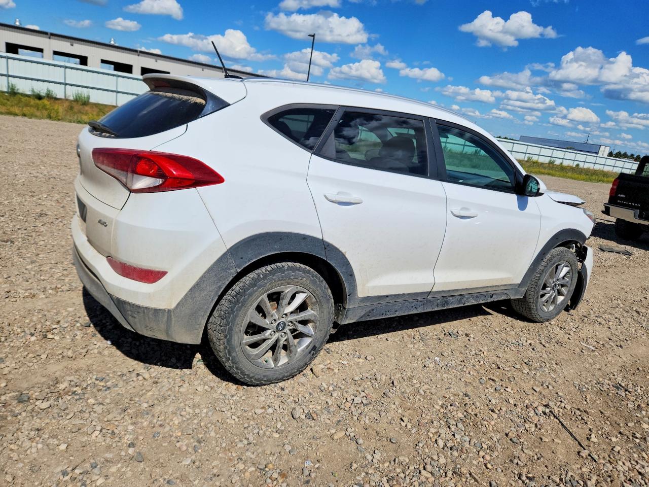 2016 Hyundai Tucson Se White vin: KM8J3CA48GU065482