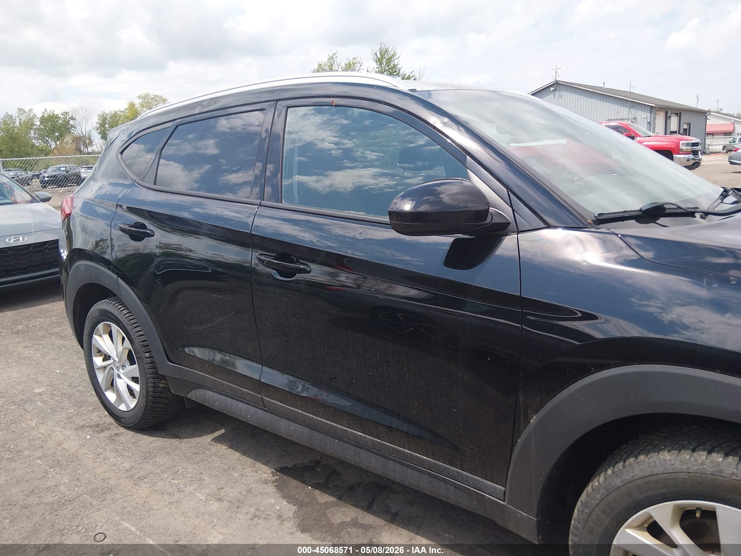 2020 Hyundai Tucson Value Black vin: KM8J3CA48LU168704