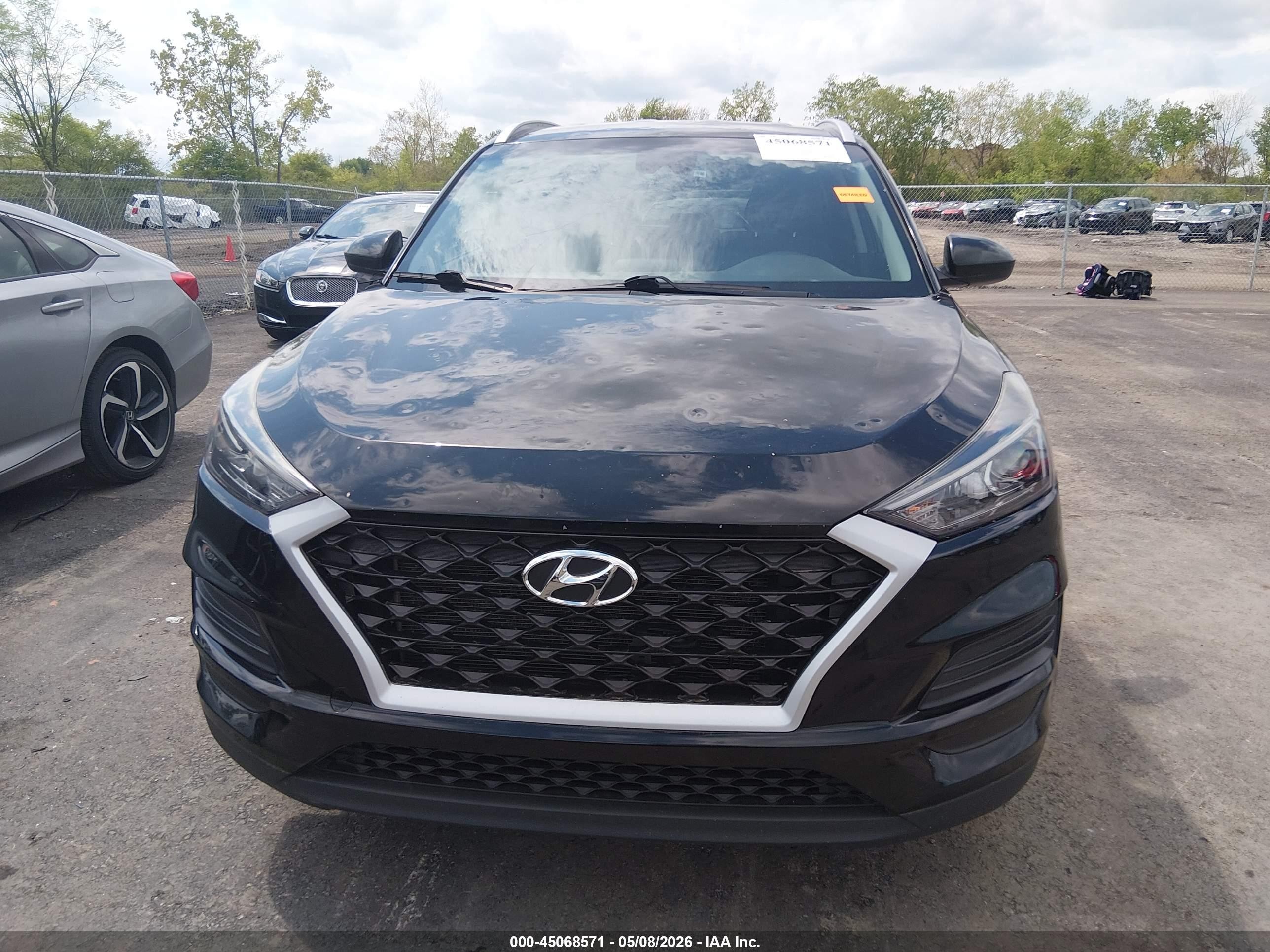 2020 Hyundai Tucson Value Black vin: KM8J3CA48LU168704