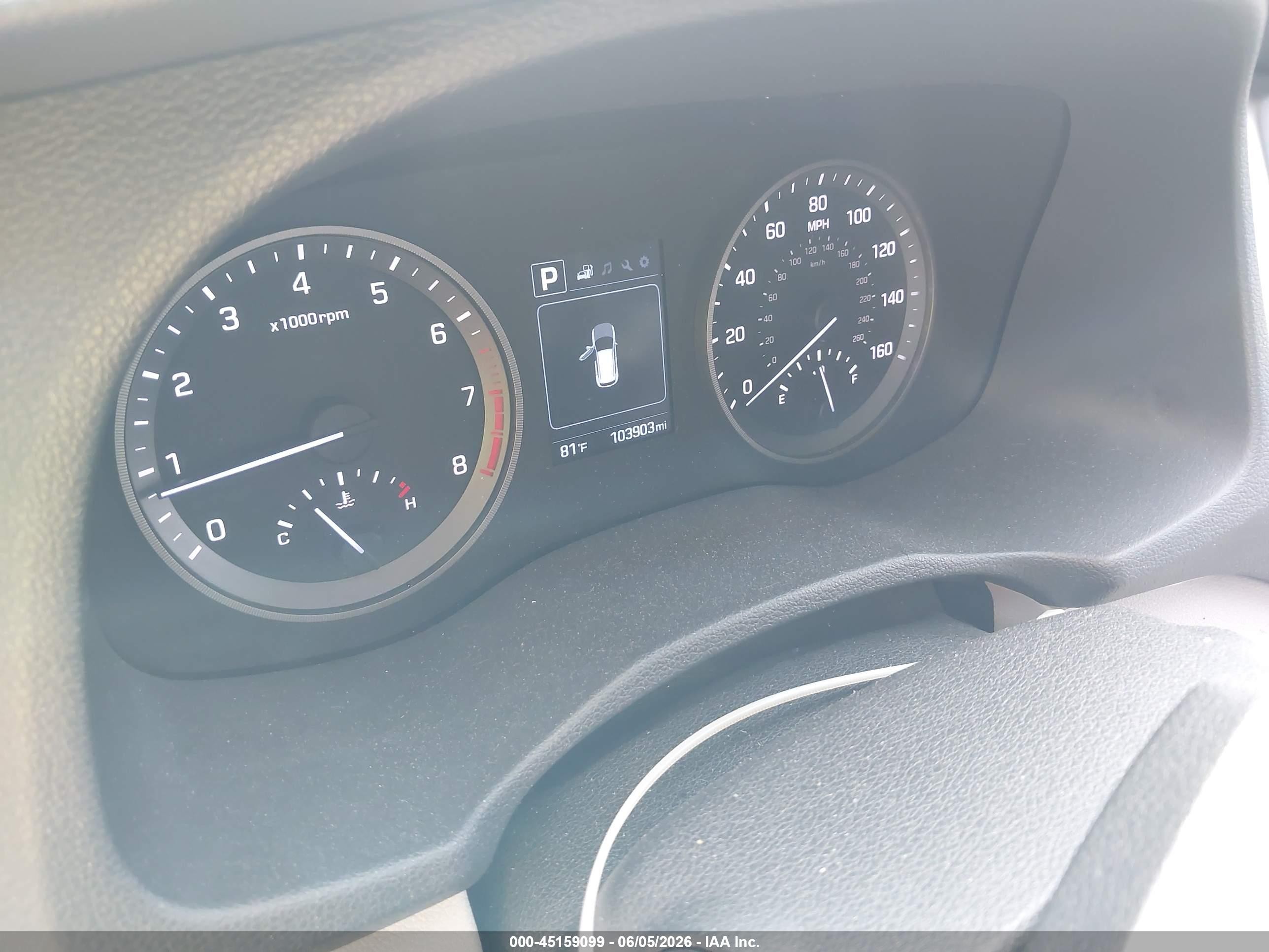 2016 Hyundai Tucson Se Черный vin: KM8J3CA49GU127519