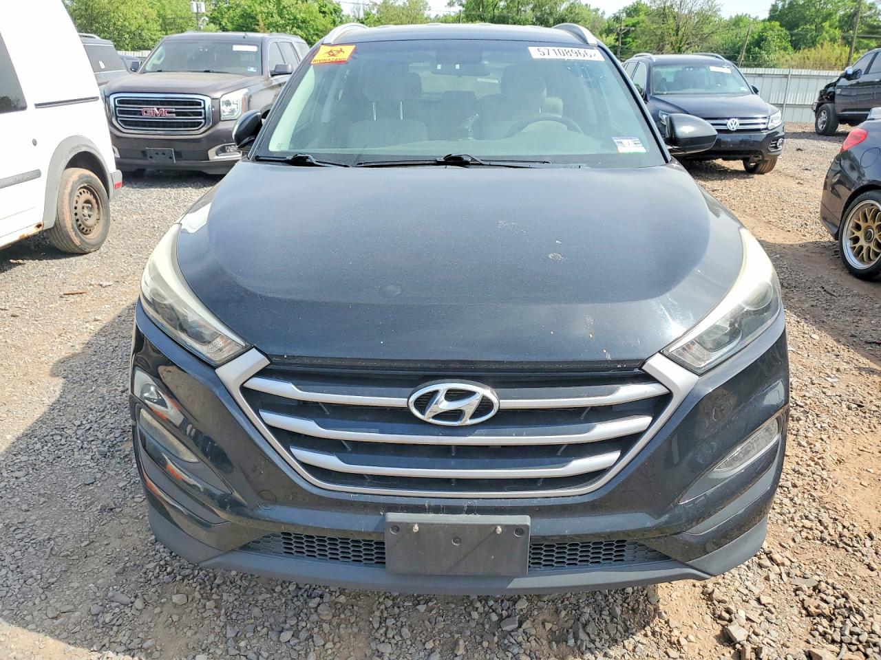 2017 Hyundai Tucson Se Black vin: KM8J3CA49HU322666