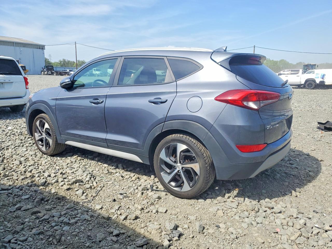 2018 Hyundai Tucson Sport Серый vin: KM8J3CAL0JU770615