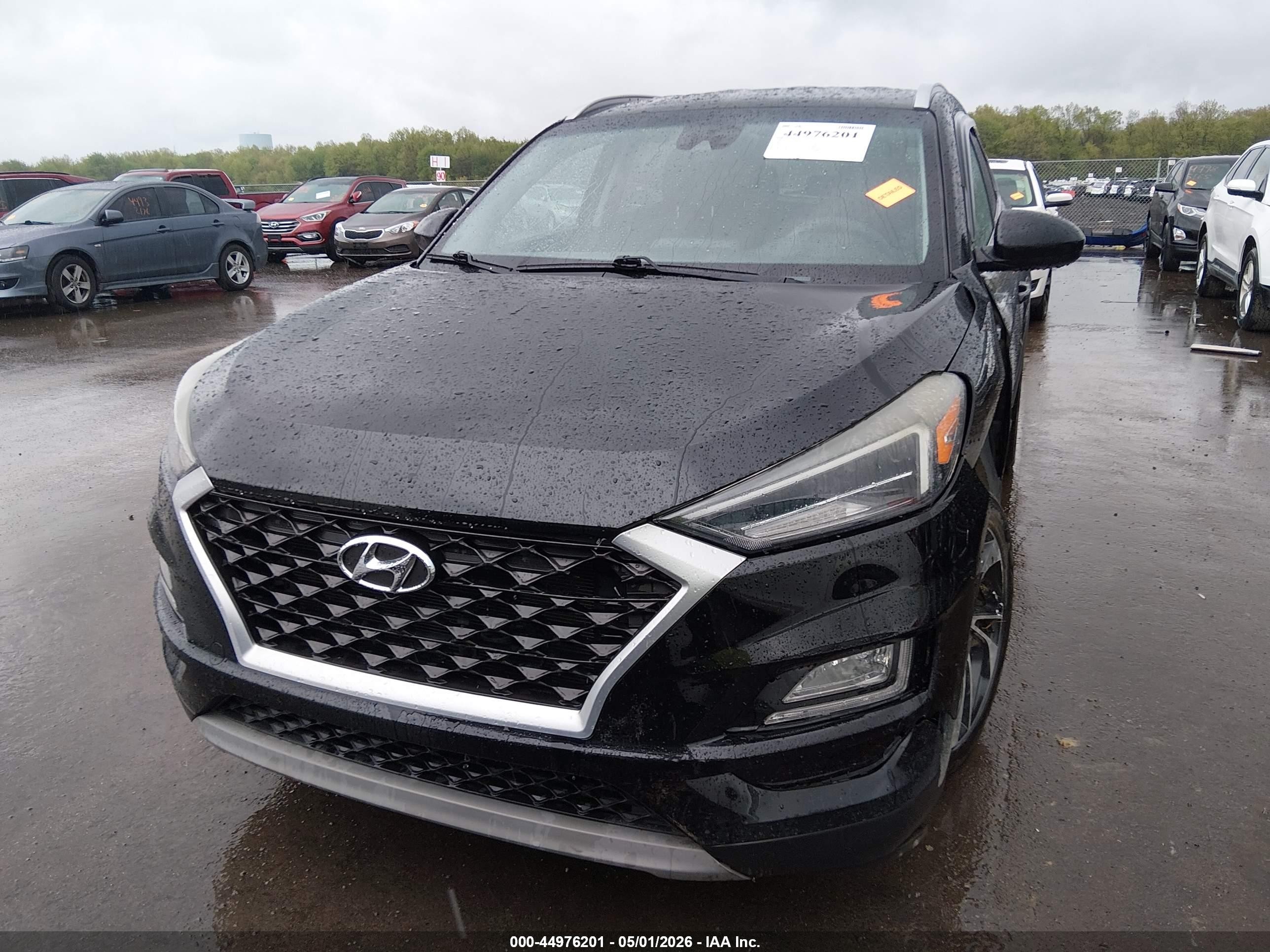 2019 Hyundai Tucson Sport Black vin: KM8J3CAL1KU839328