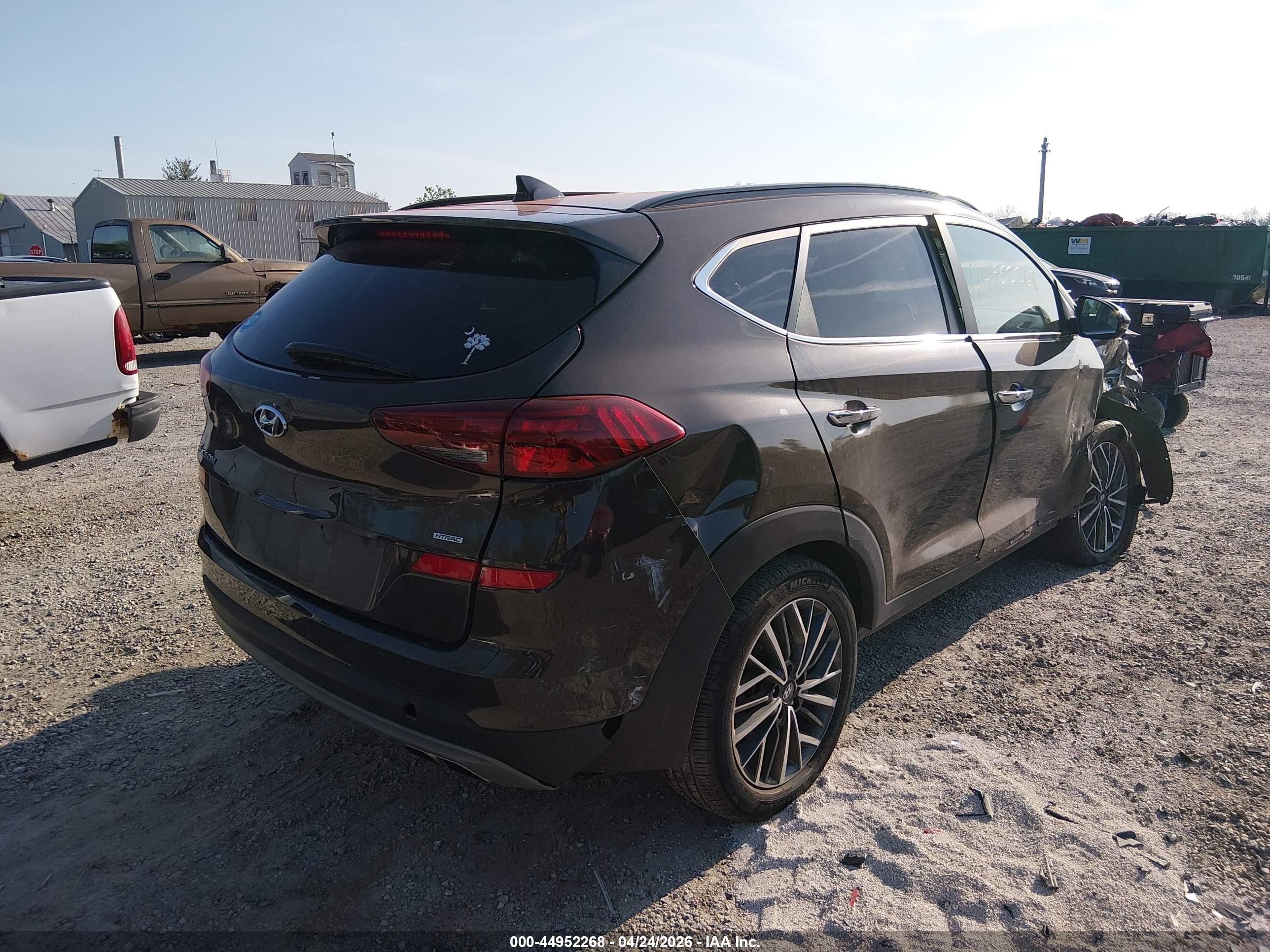 2019 Hyundai Tucson Ultimate Black vin: KM8J3CAL1KU839913