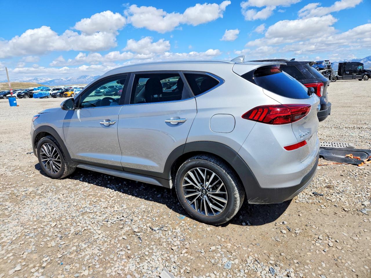 2020 Hyundai Tucson Limited Silver vin: KM8J3CAL1LU139858