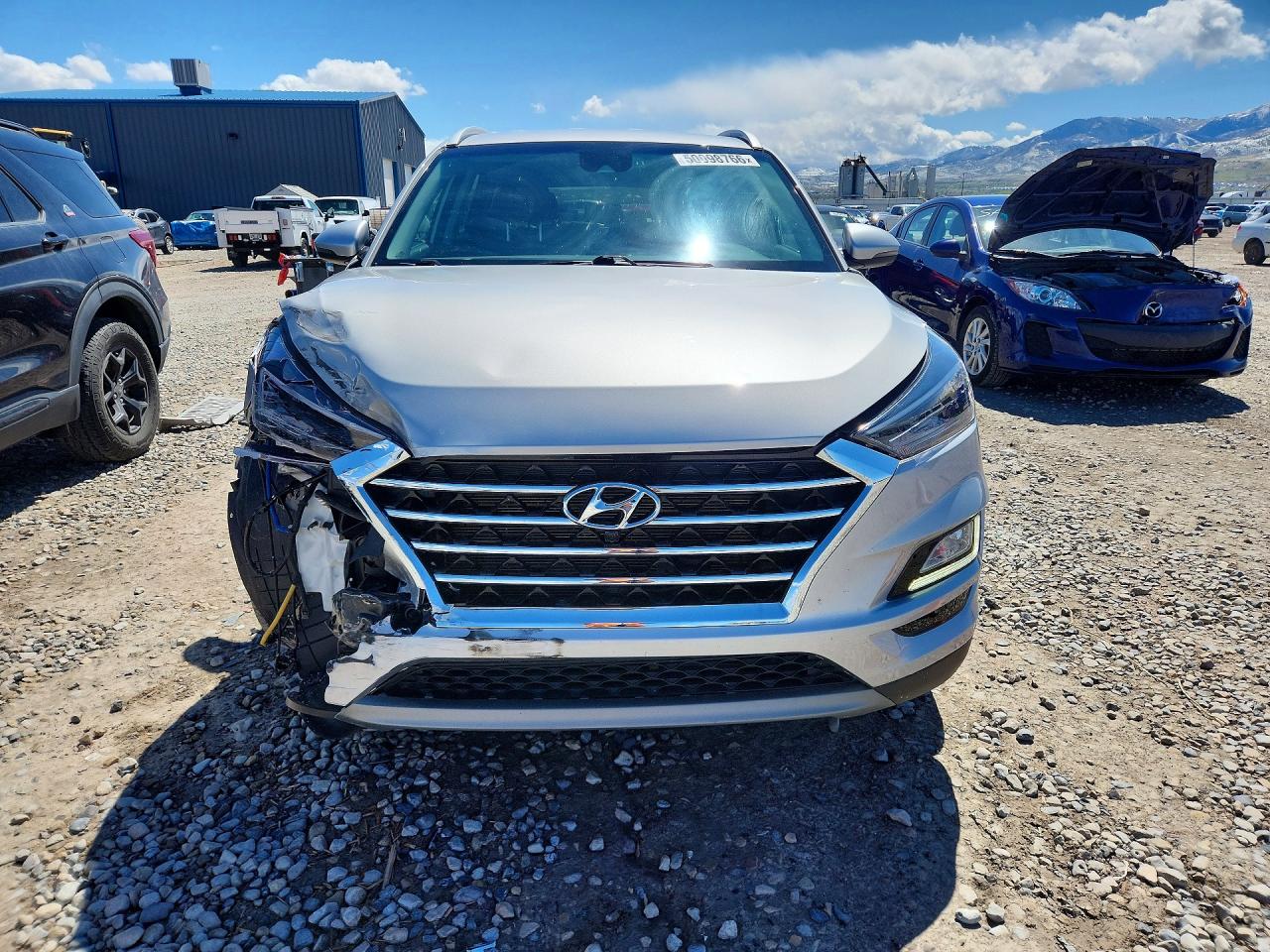 2020 Hyundai Tucson Limited Silver vin: KM8J3CAL1LU139858