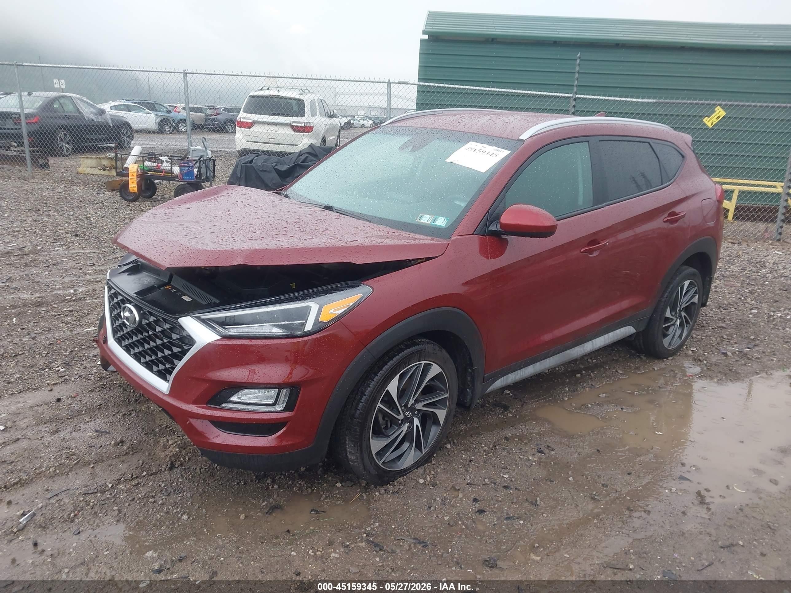 2020 Hyundai Tucson Sport Бордовый vin: KM8J3CAL1LU158328