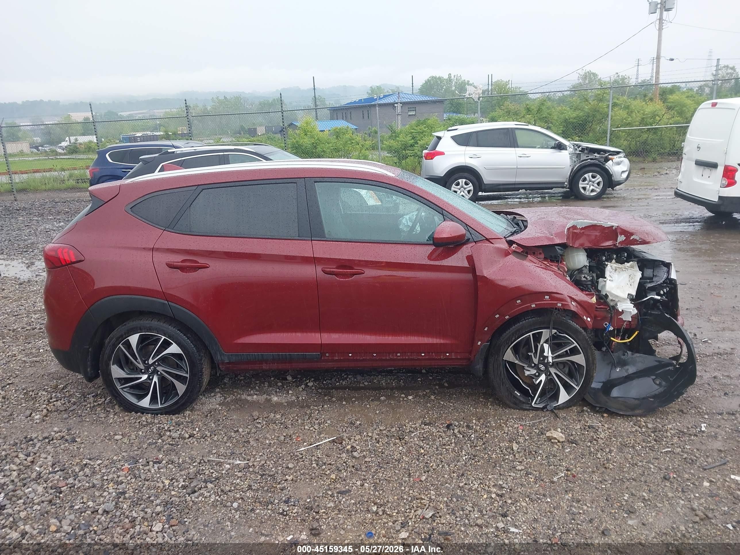 2020 Hyundai Tucson Sport Бордовый vin: KM8J3CAL1LU158328