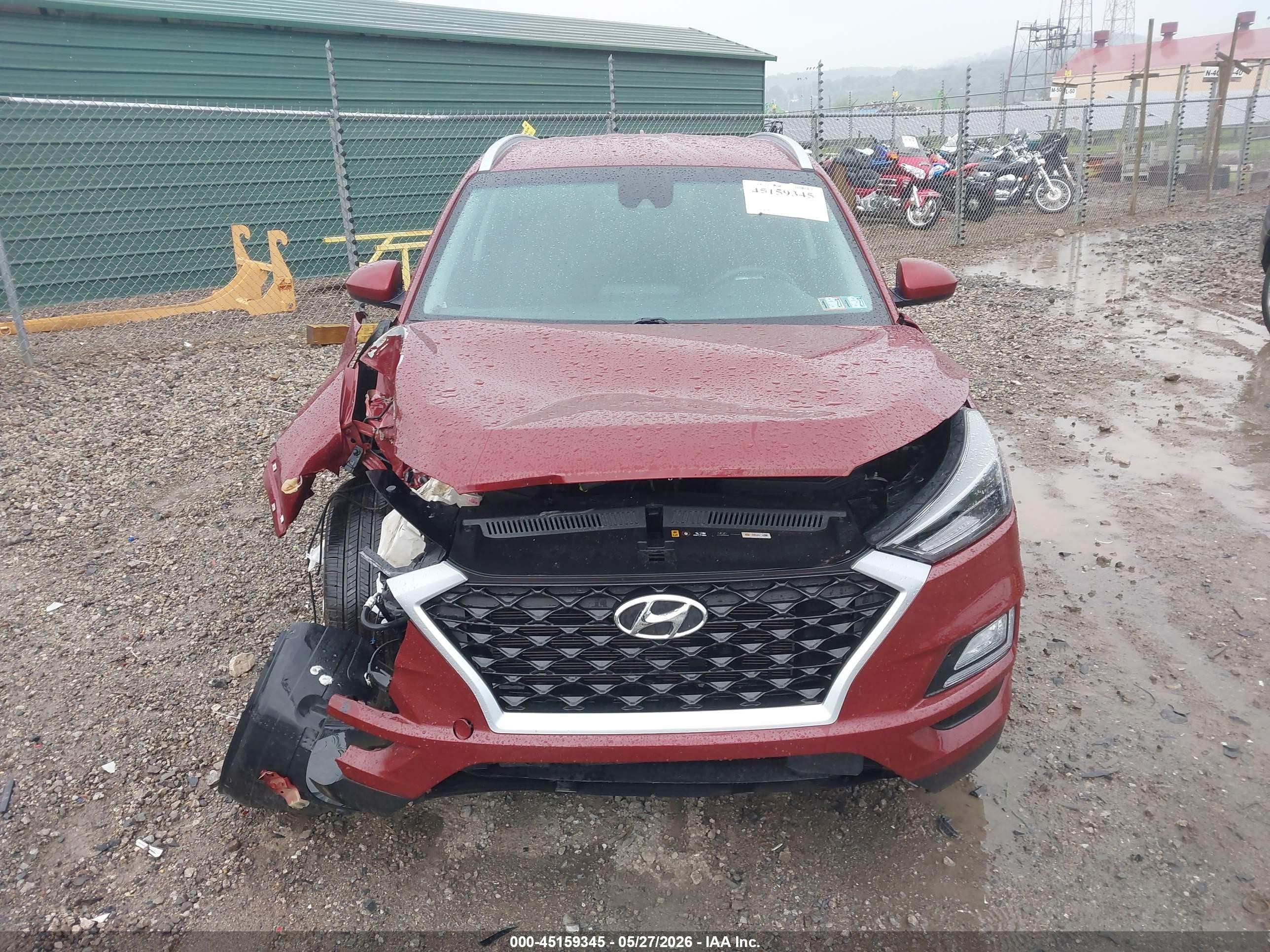 2020 Hyundai Tucson Sport Бордовый vin: KM8J3CAL1LU158328