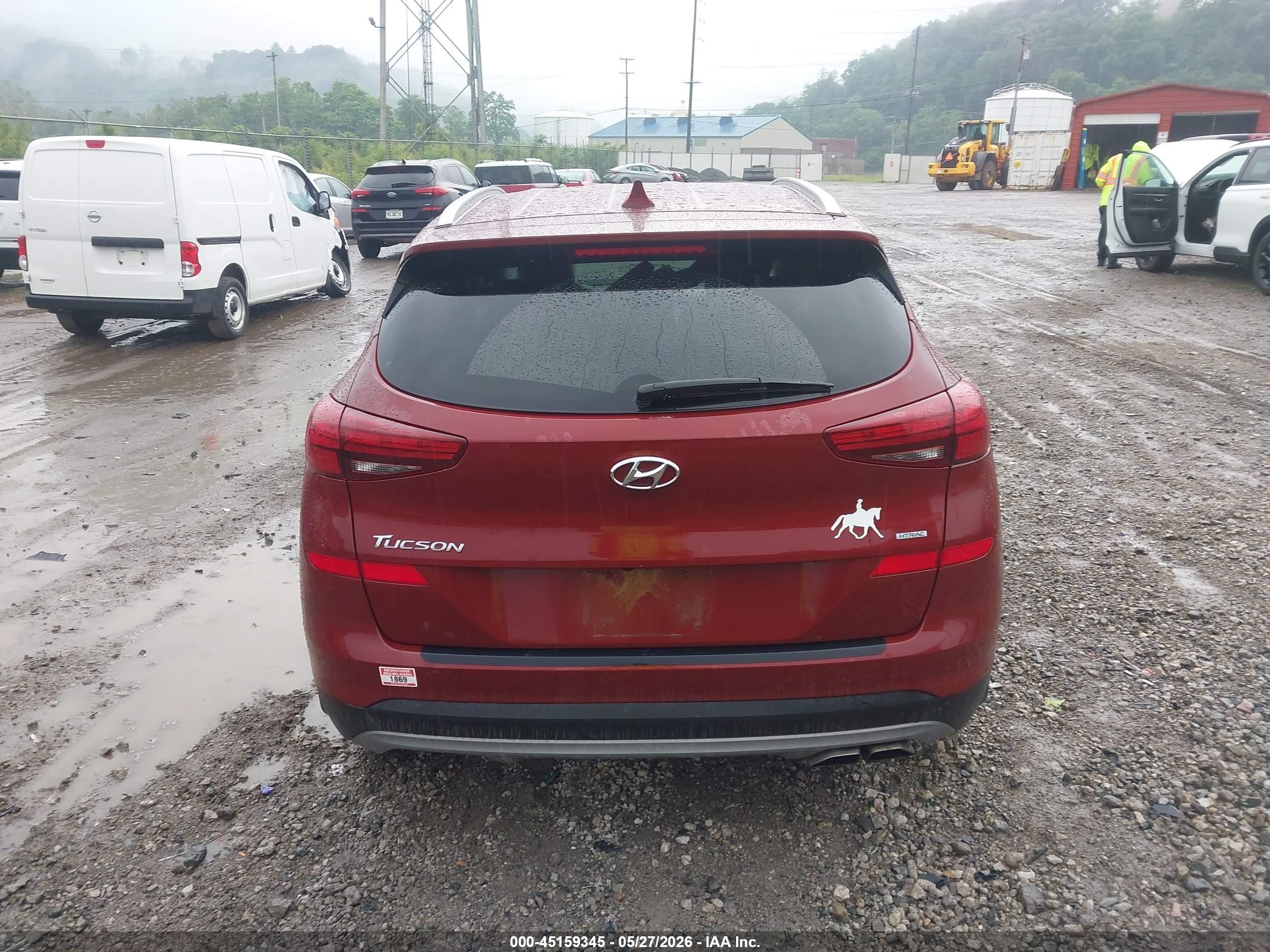 2020 Hyundai Tucson Sport Бордовый vin: KM8J3CAL1LU158328
