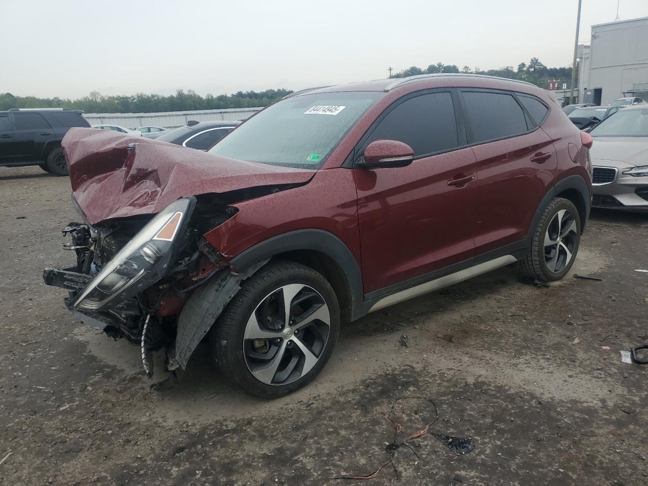 2018 Hyundai Tucson Sport Red vin: KM8J3CAL2JU796665