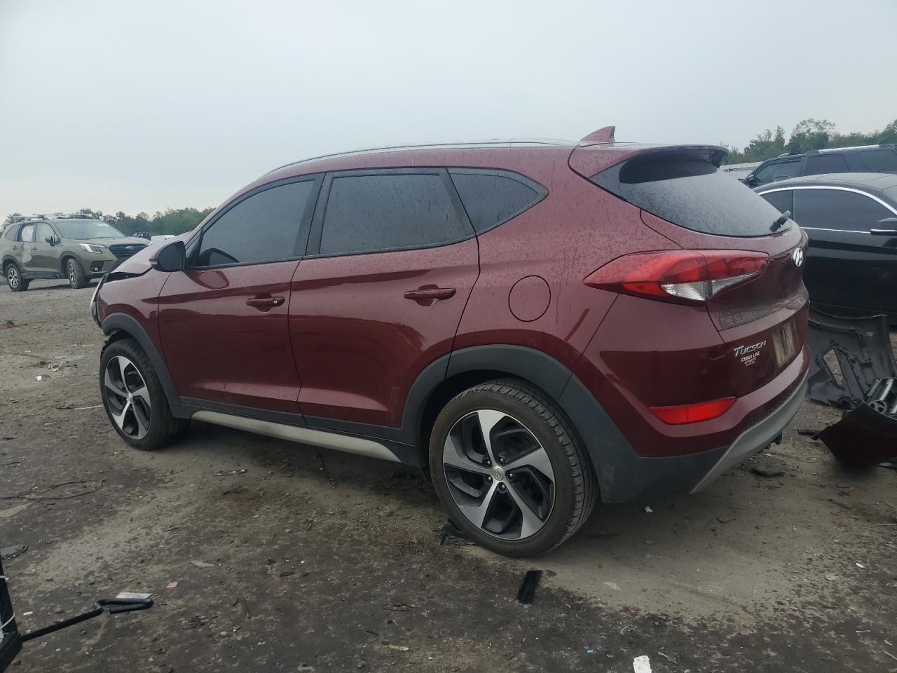 2018 Hyundai Tucson Sport Red vin: KM8J3CAL2JU796665