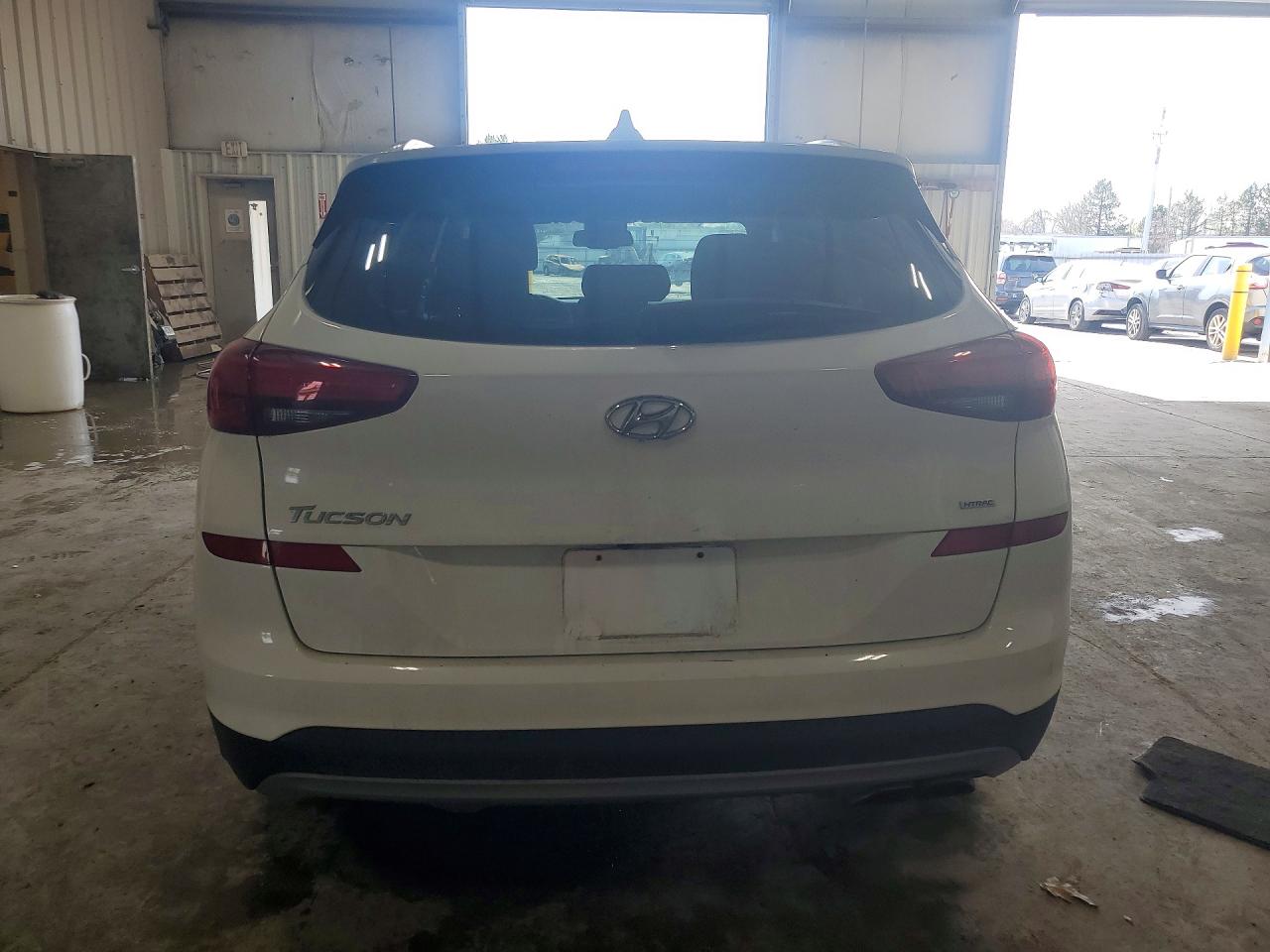 2020 Hyundai Tucson Sel White vin: KM8J3CAL3LU203379