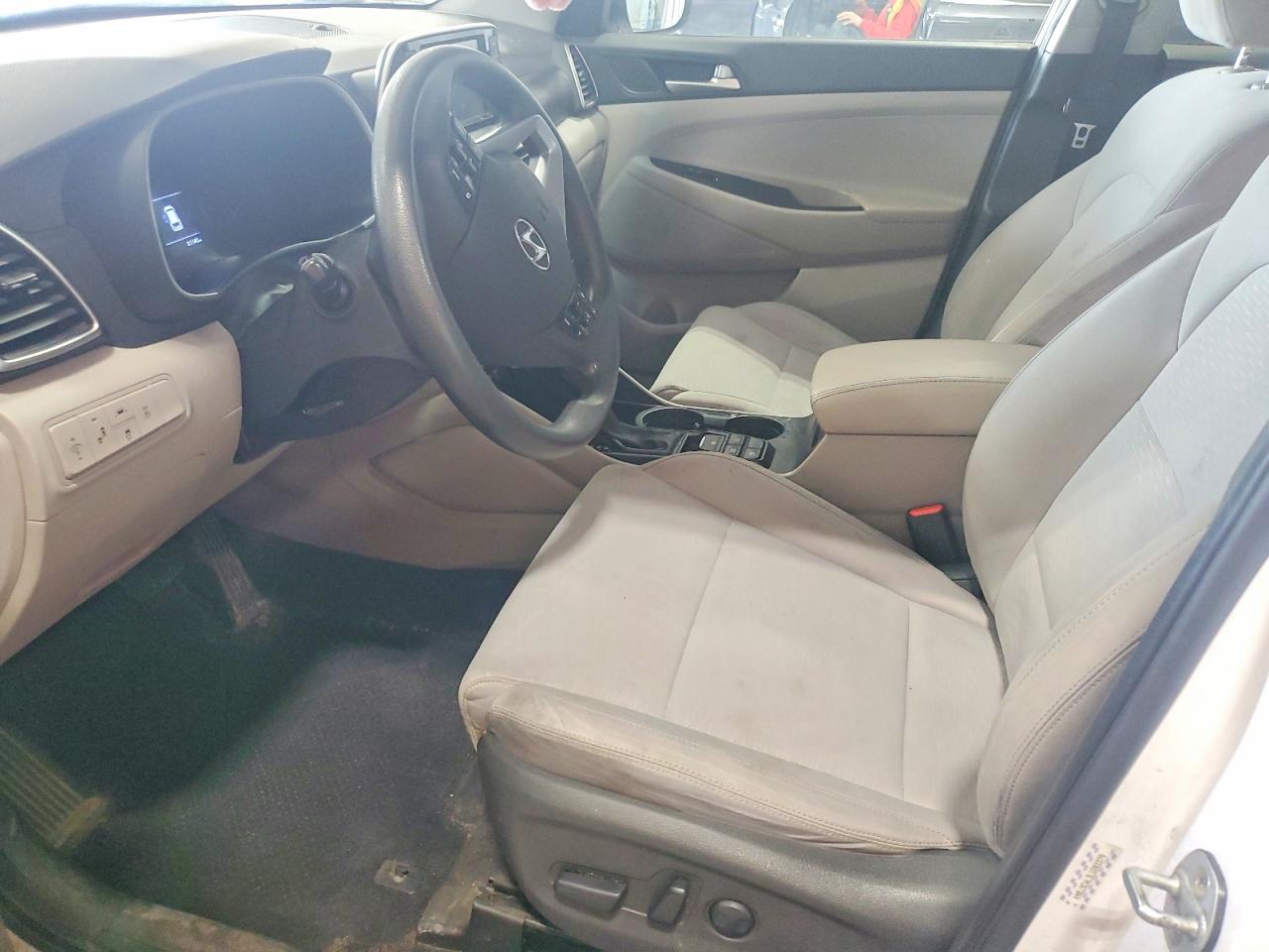 2020 Hyundai Tucson Sel White vin: KM8J3CAL3LU203379