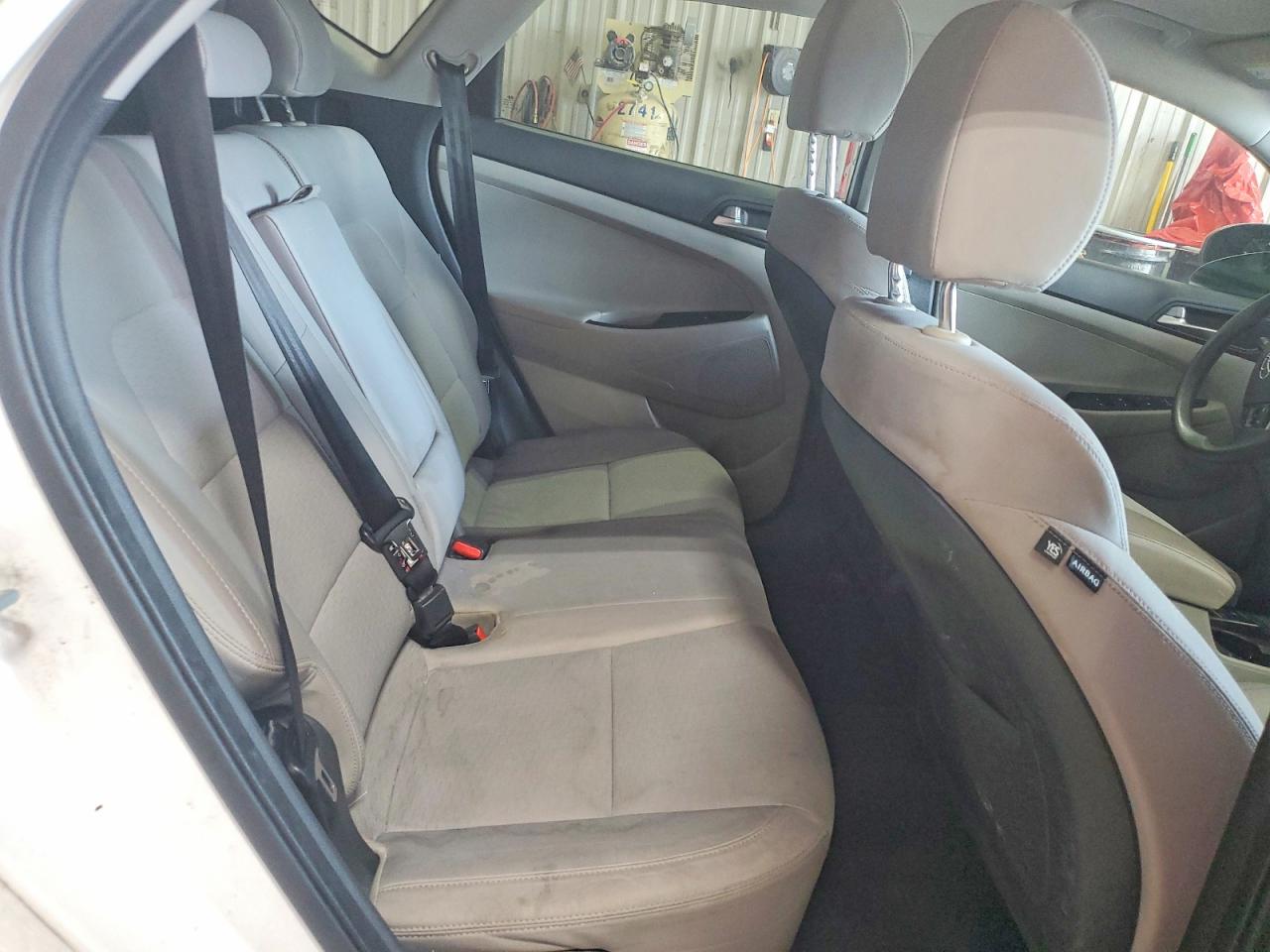 2020 Hyundai Tucson Sel White vin: KM8J3CAL3LU203379