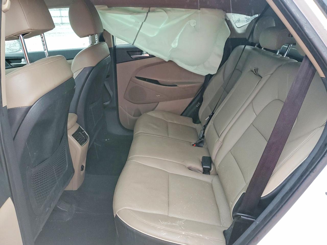 2019 Hyundai Tucson Limited White vin: KM8J3CAL4KU862702