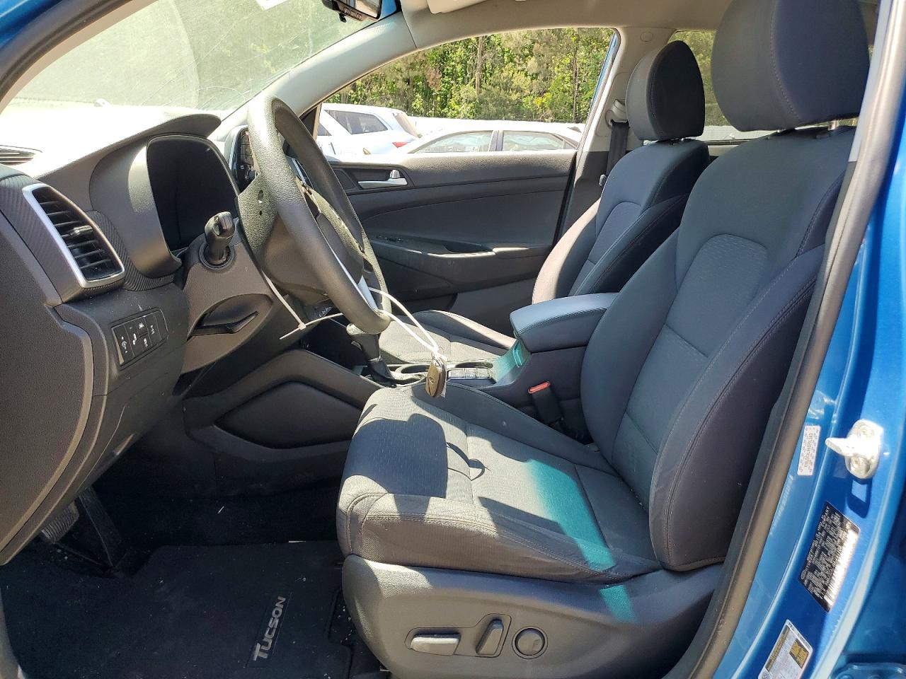 2021 Hyundai Tucson Sel Blue vin: KM8J3CAL4MU291103