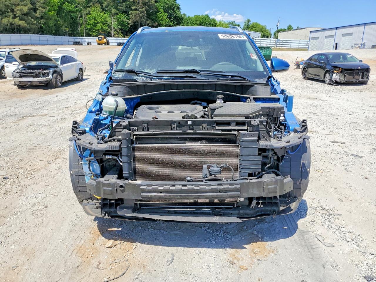2021 Hyundai Tucson Sel Blue vin: KM8J3CAL4MU291103