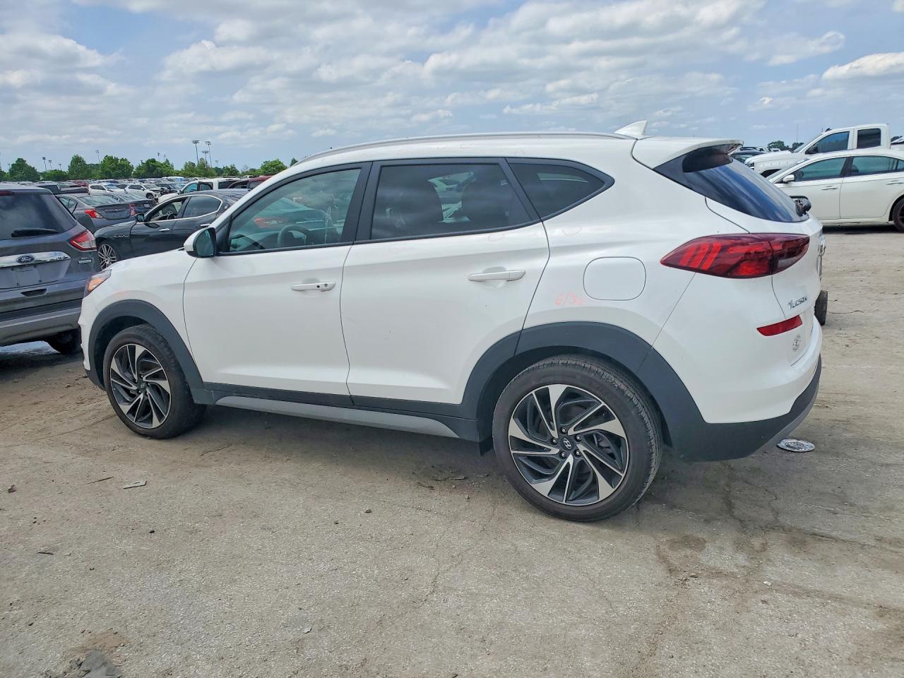 2020 Hyundai Tucson Sport White vin: KM8J3CAL5LU183569