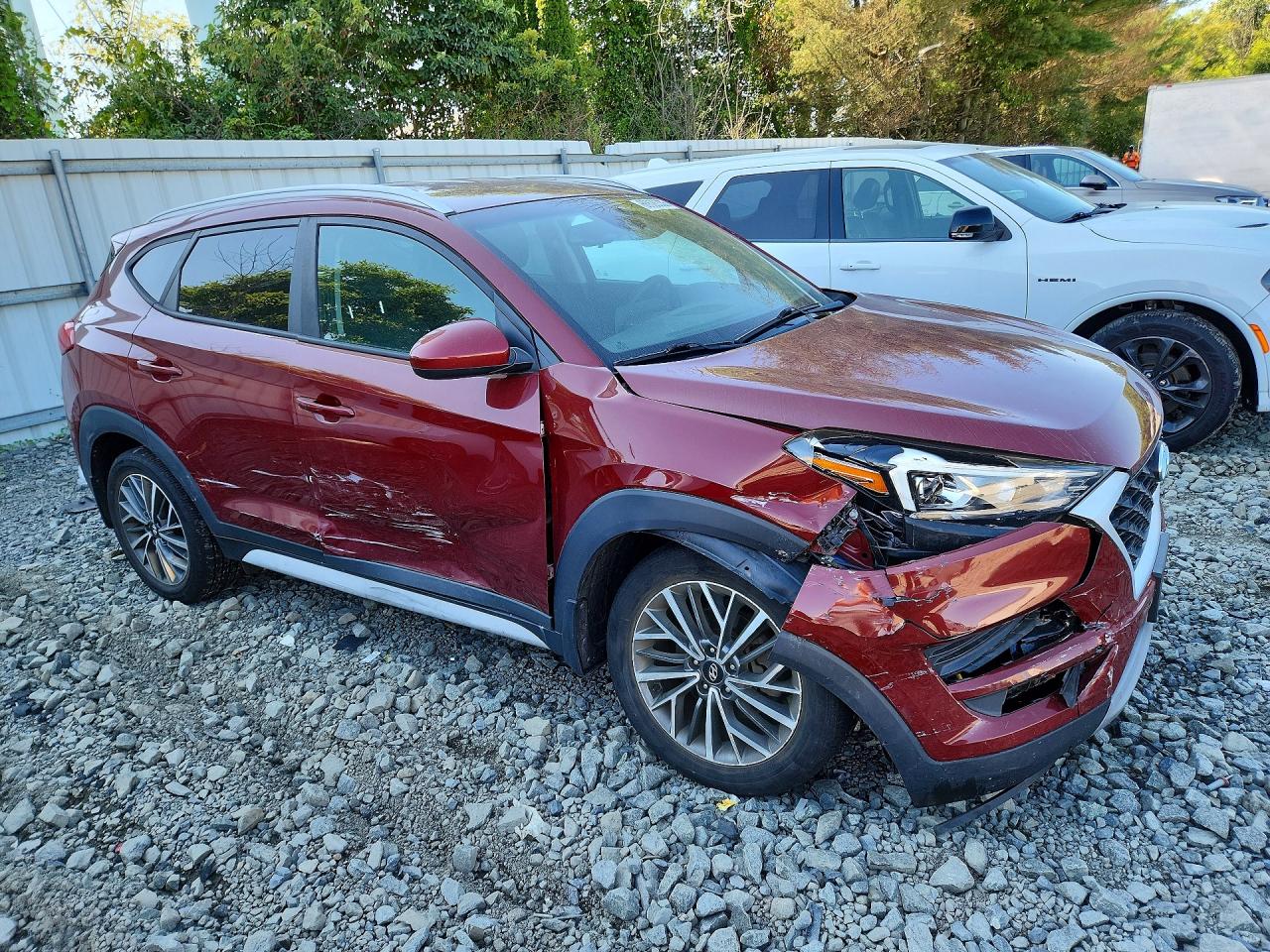 2019 Hyundai Tucson Sel Burgundy vin: KM8J3CAL6KU993758