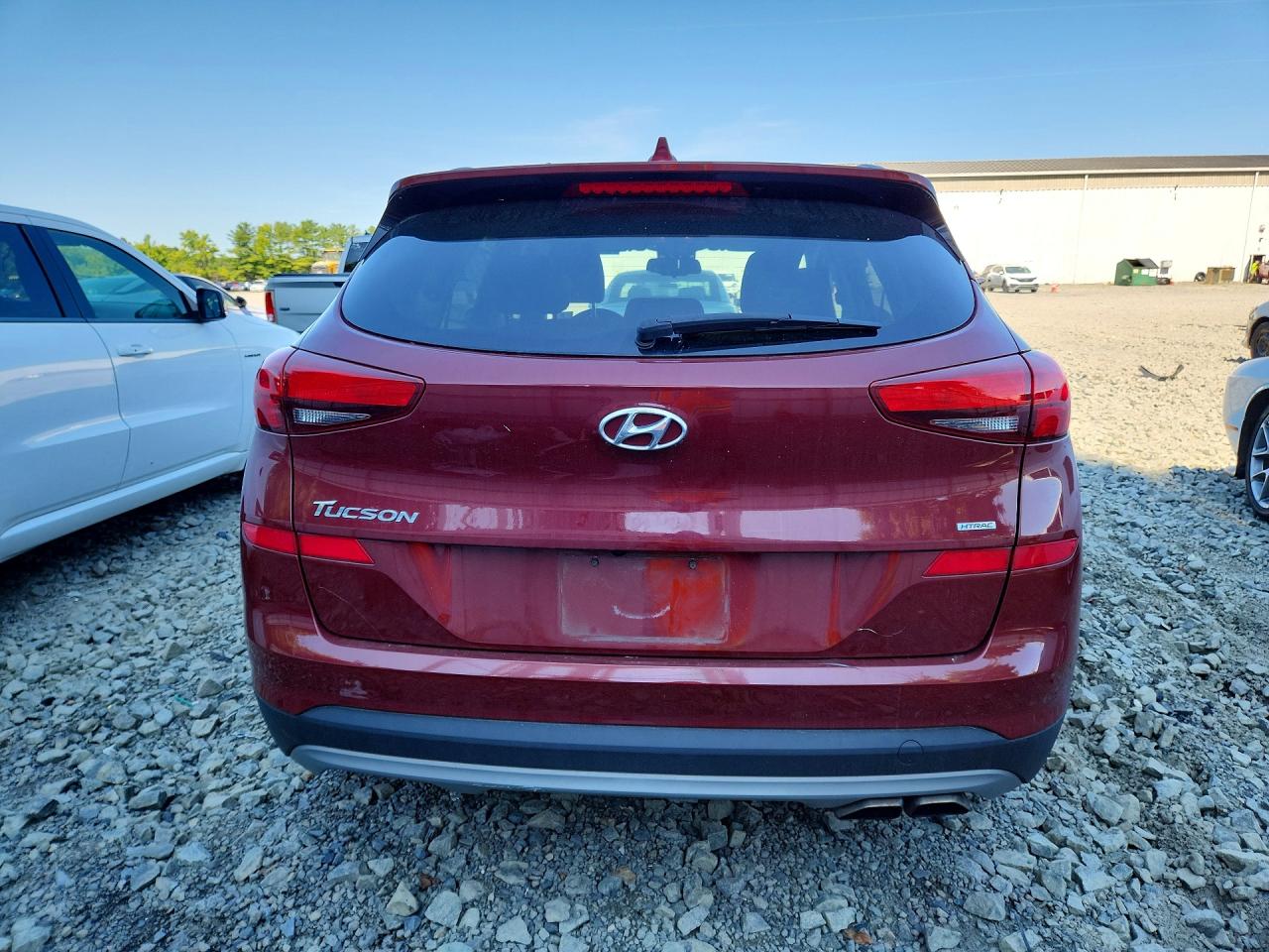 2019 Hyundai Tucson Sel Burgundy vin: KM8J3CAL6KU993758