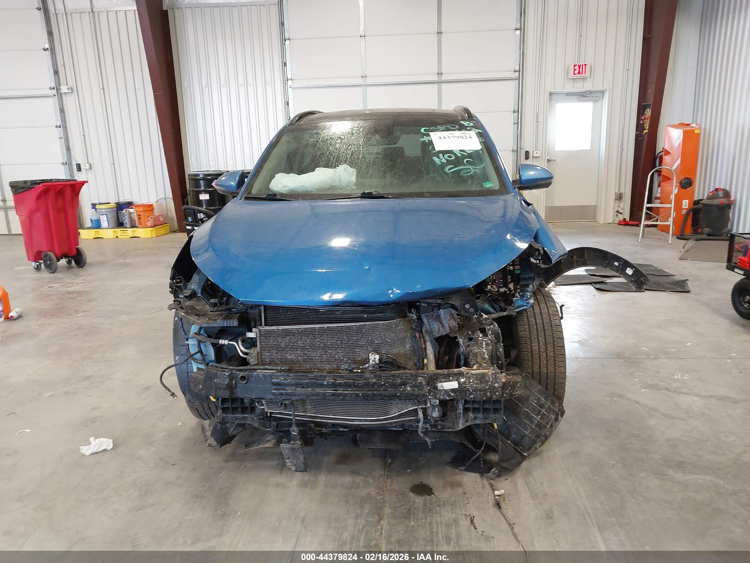 2020 Hyundai Tucson Ultimate Синий vin: KM8J3CAL6LU243665