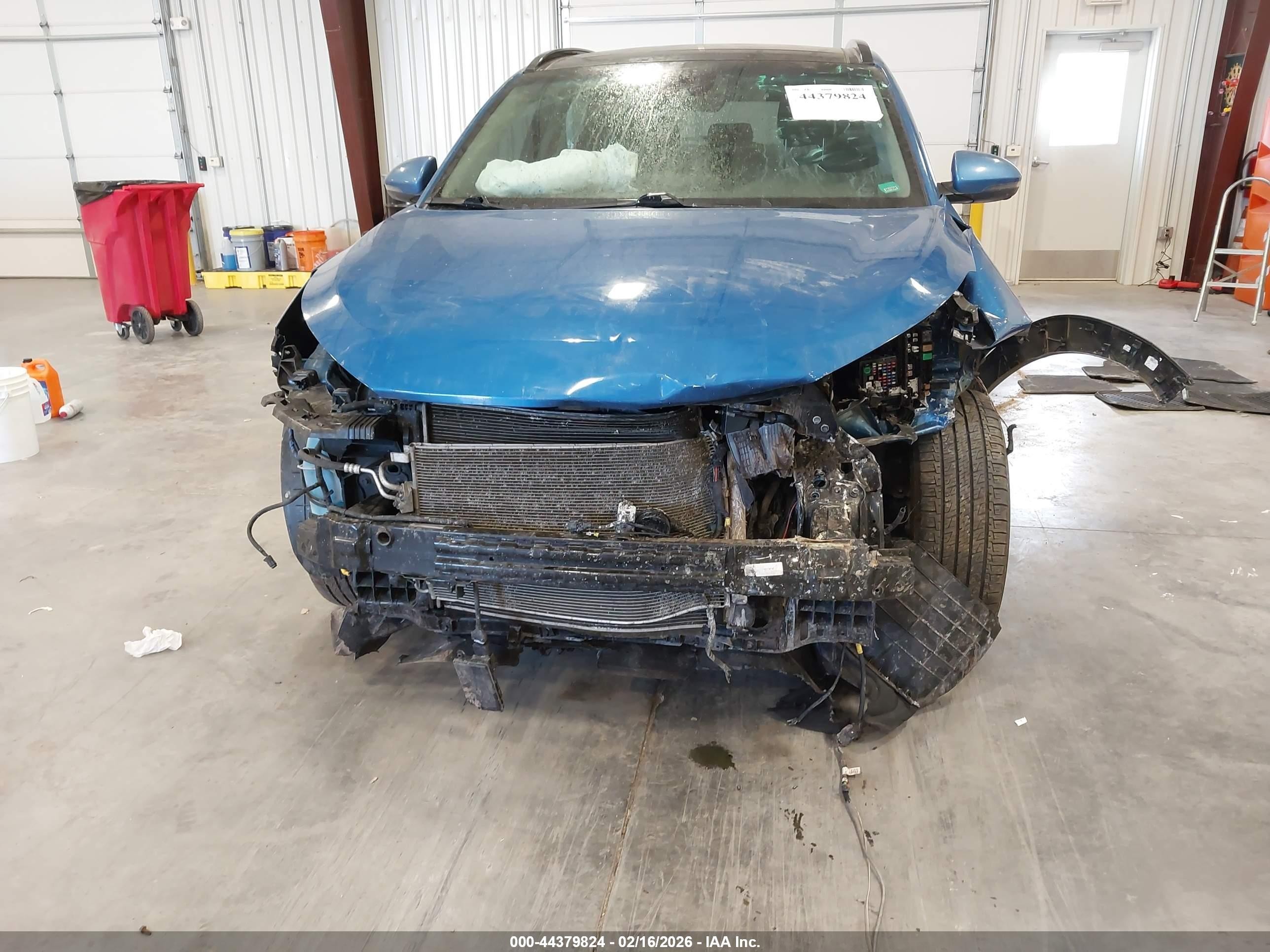 2020 Hyundai Tucson Ultimate Синий vin: KM8J3CAL6LU243665