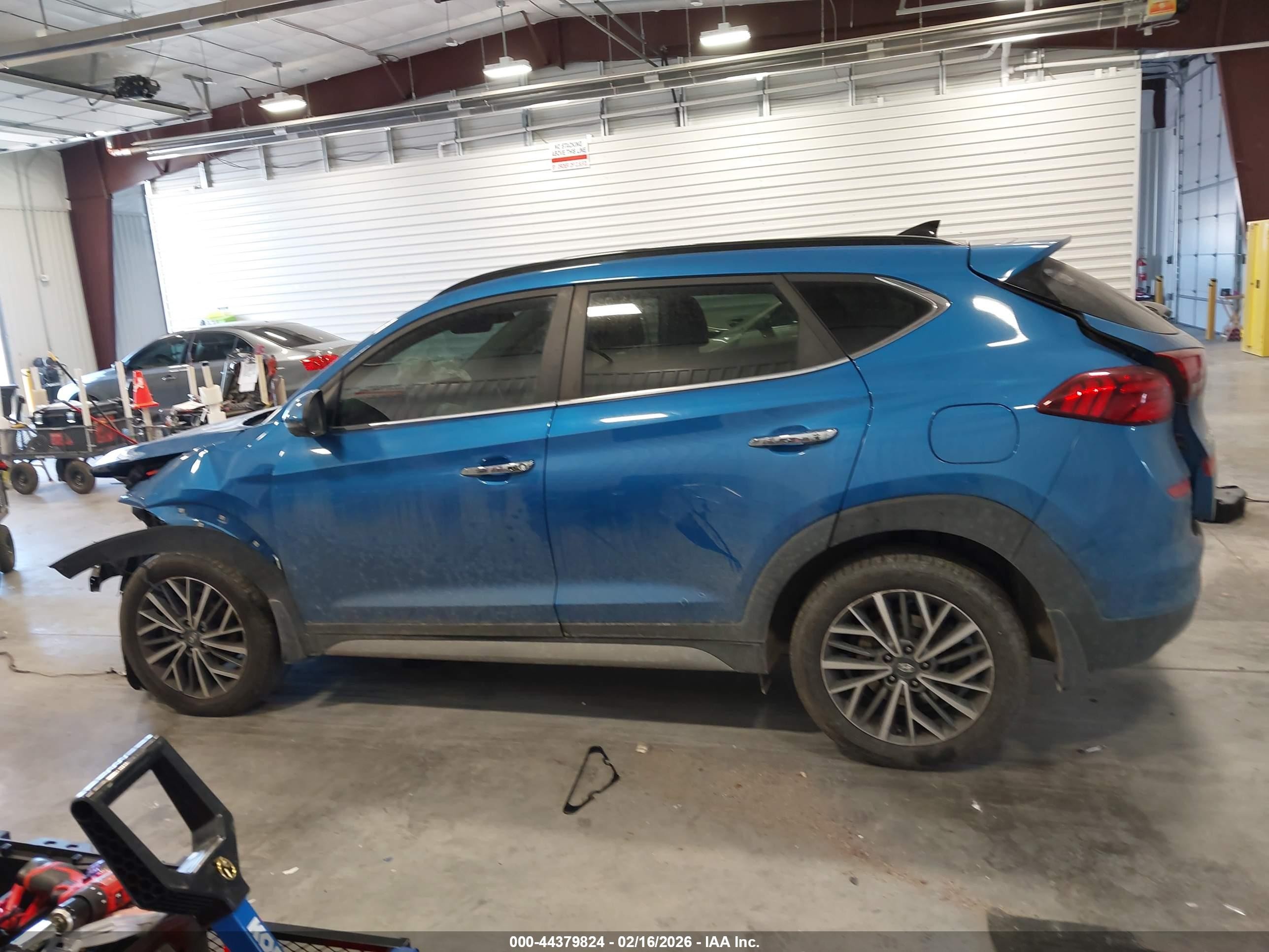 2020 Hyundai Tucson Ultimate Синий vin: KM8J3CAL6LU243665