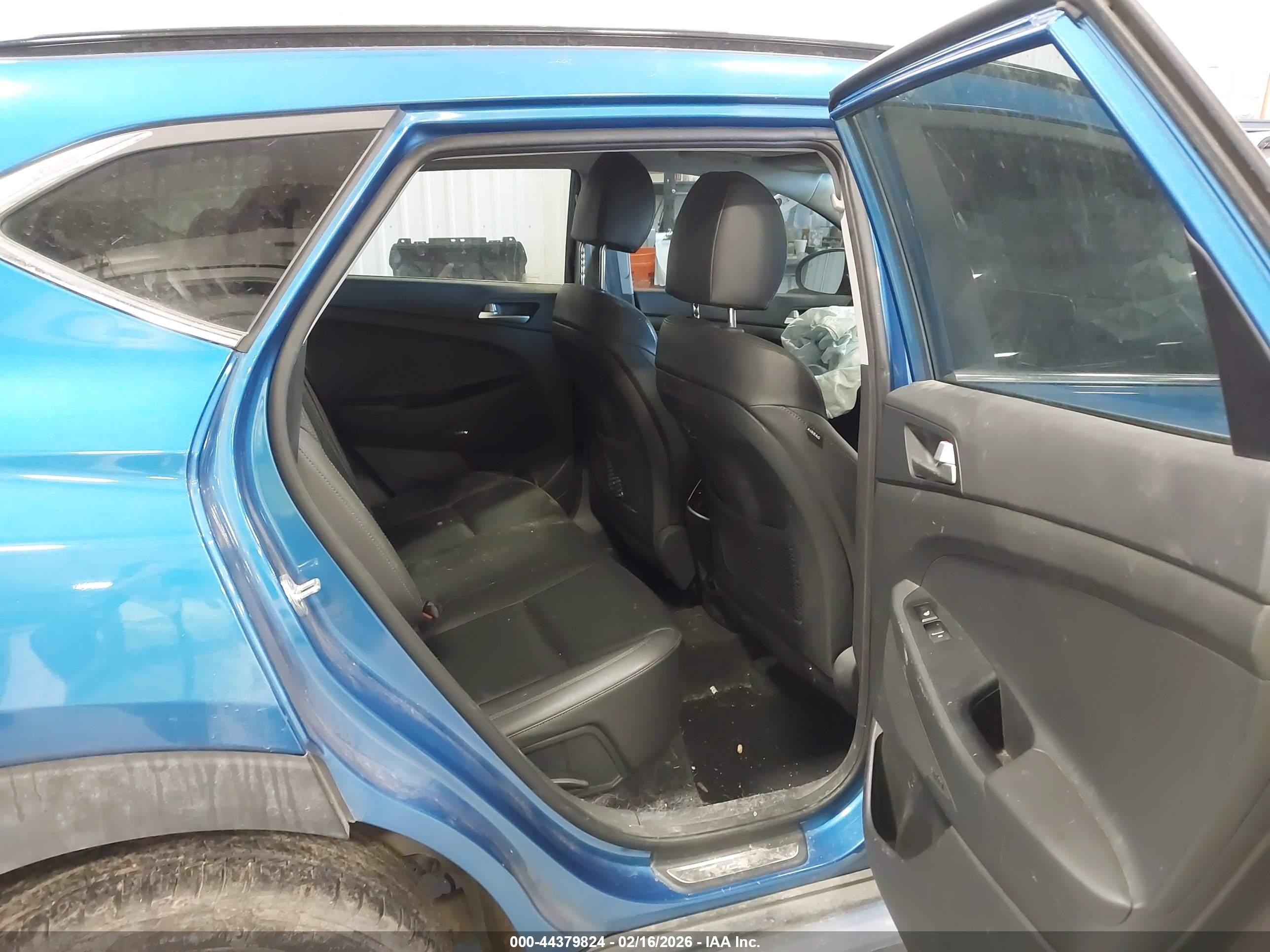 2020 Hyundai Tucson Ultimate Синий vin: KM8J3CAL6LU243665