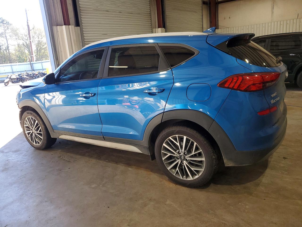 2019 Hyundai Tucson Sel Blue vin: KM8J3CAL7KU036166