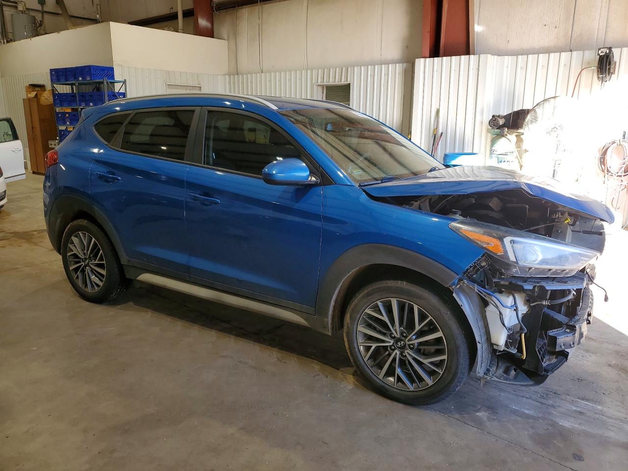 2019 Hyundai Tucson Sel Blue vin: KM8J3CAL7KU036166