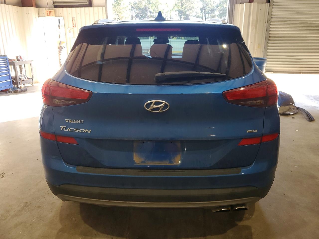 2019 Hyundai Tucson Sel Blue vin: KM8J3CAL7KU036166