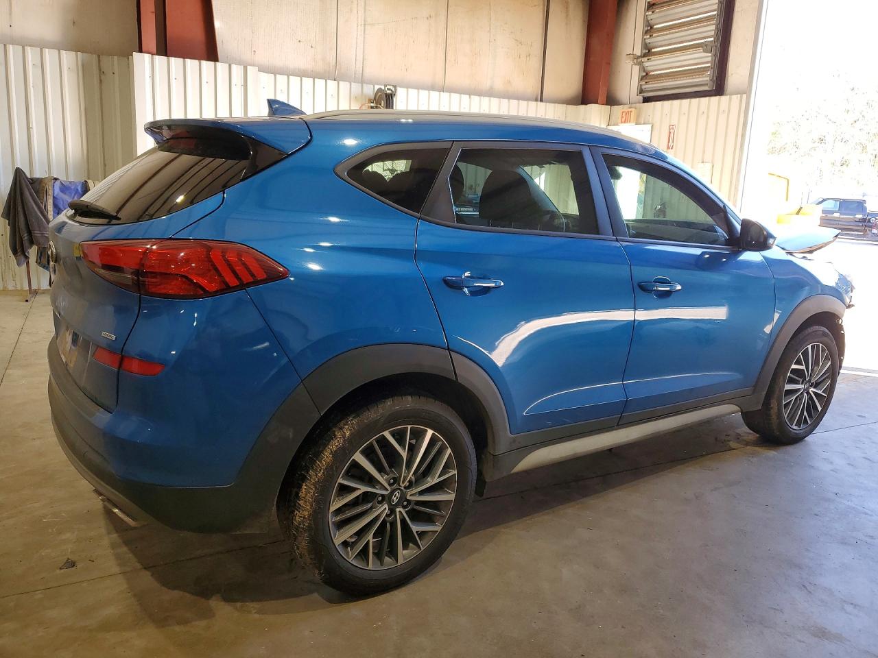 2019 Hyundai Tucson Sel Blue vin: KM8J3CAL7KU036166