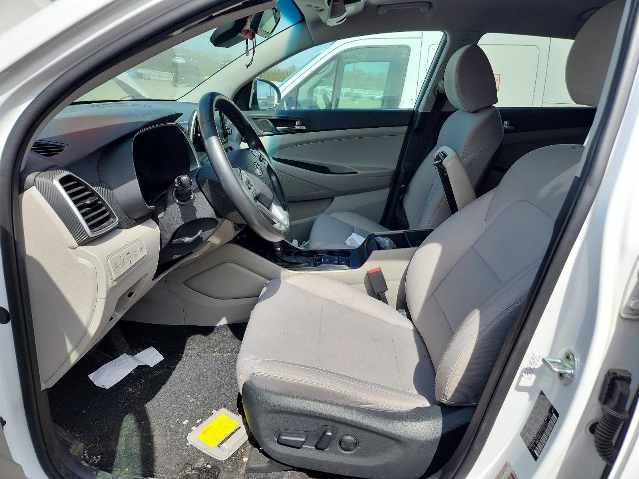 2020 Hyundai Tucson Sport Белый vin: KM8J3CAL7LU257171