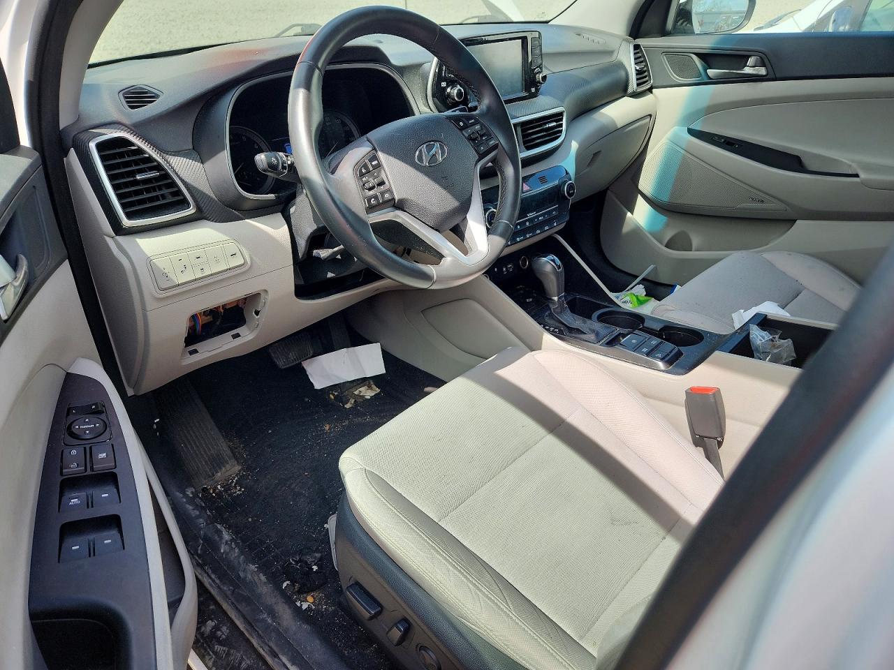 2020 Hyundai Tucson Sport Белый vin: KM8J3CAL7LU257171