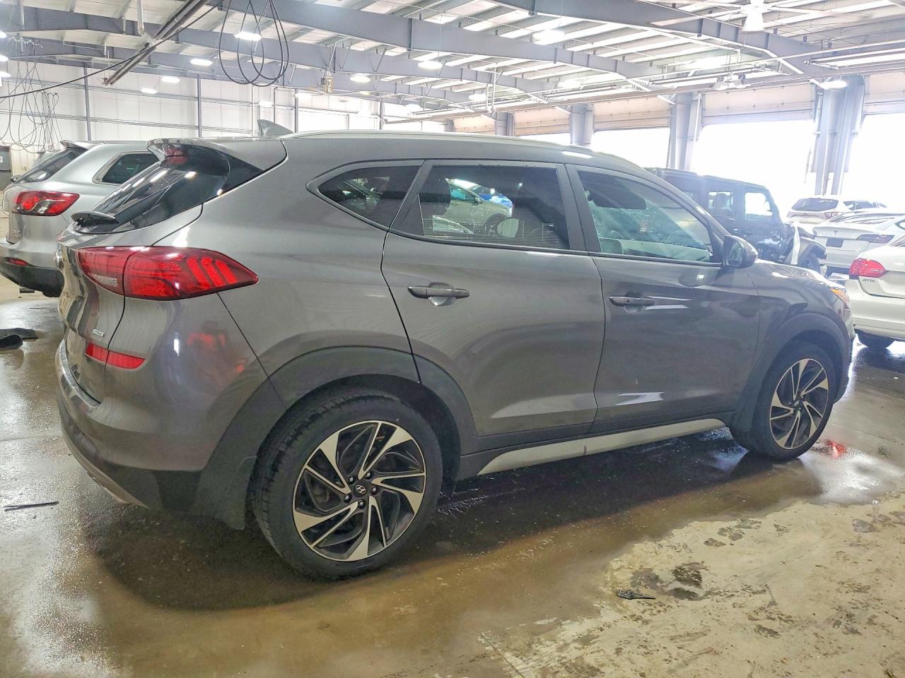 2020 Hyundai Tucson Sport Gray vin: KM8J3CAL8LU261522