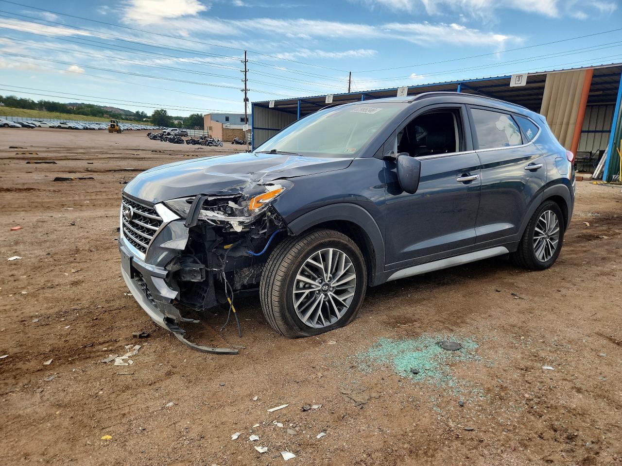 2020 Hyundai Tucson Ultimate Gray vin: KM8J3CAL9LU258564