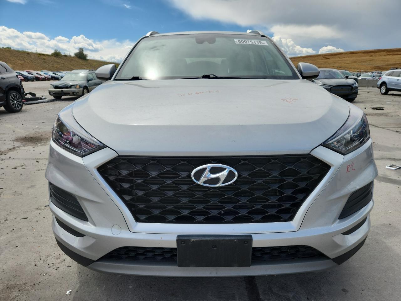 2021 Hyundai Tucson Limited Серебряный vin: KM8J3CAL9MU346340