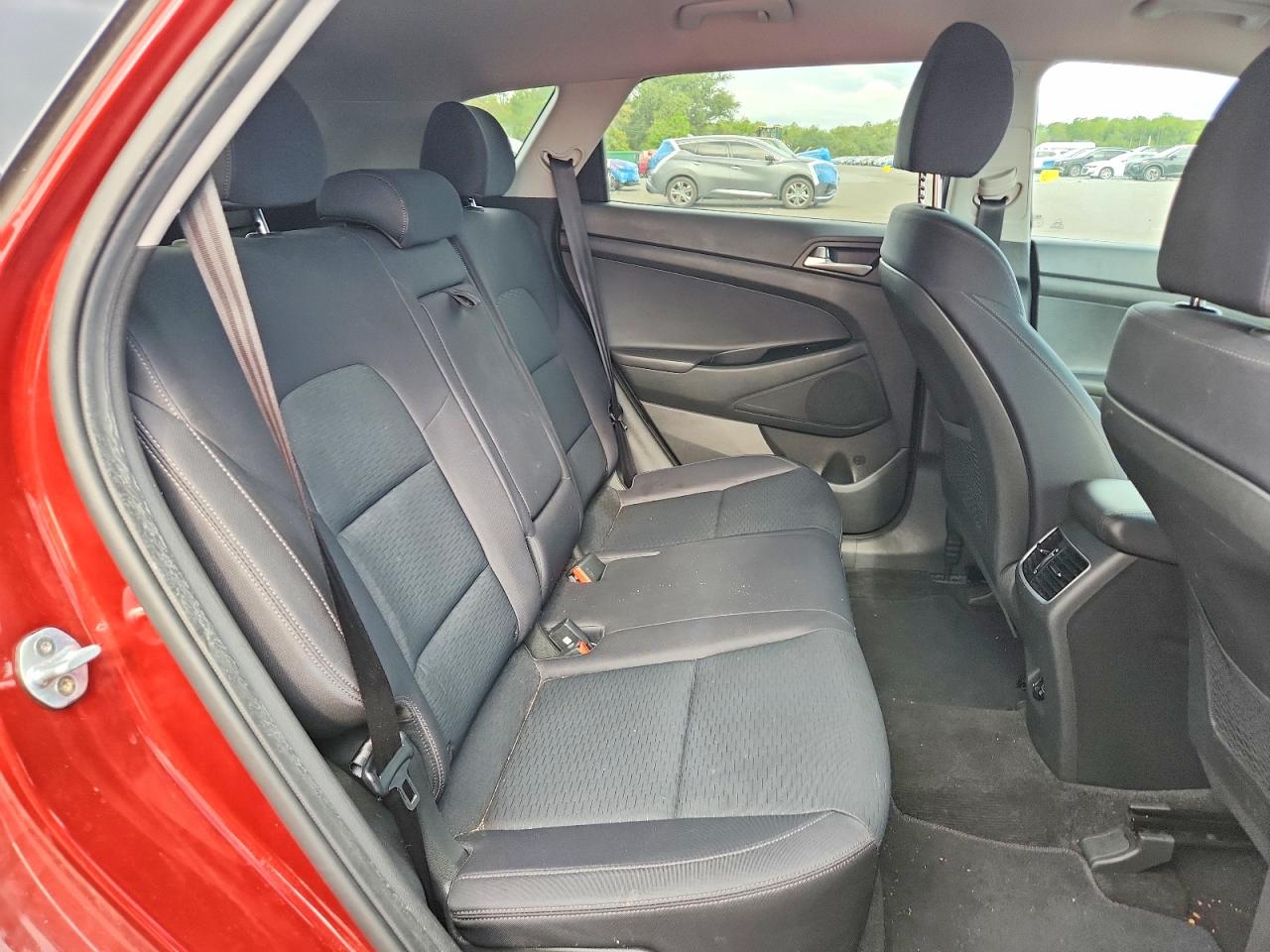 2019 Hyundai Tucson Sel Maroon vin: KM8J3CALXKU845404