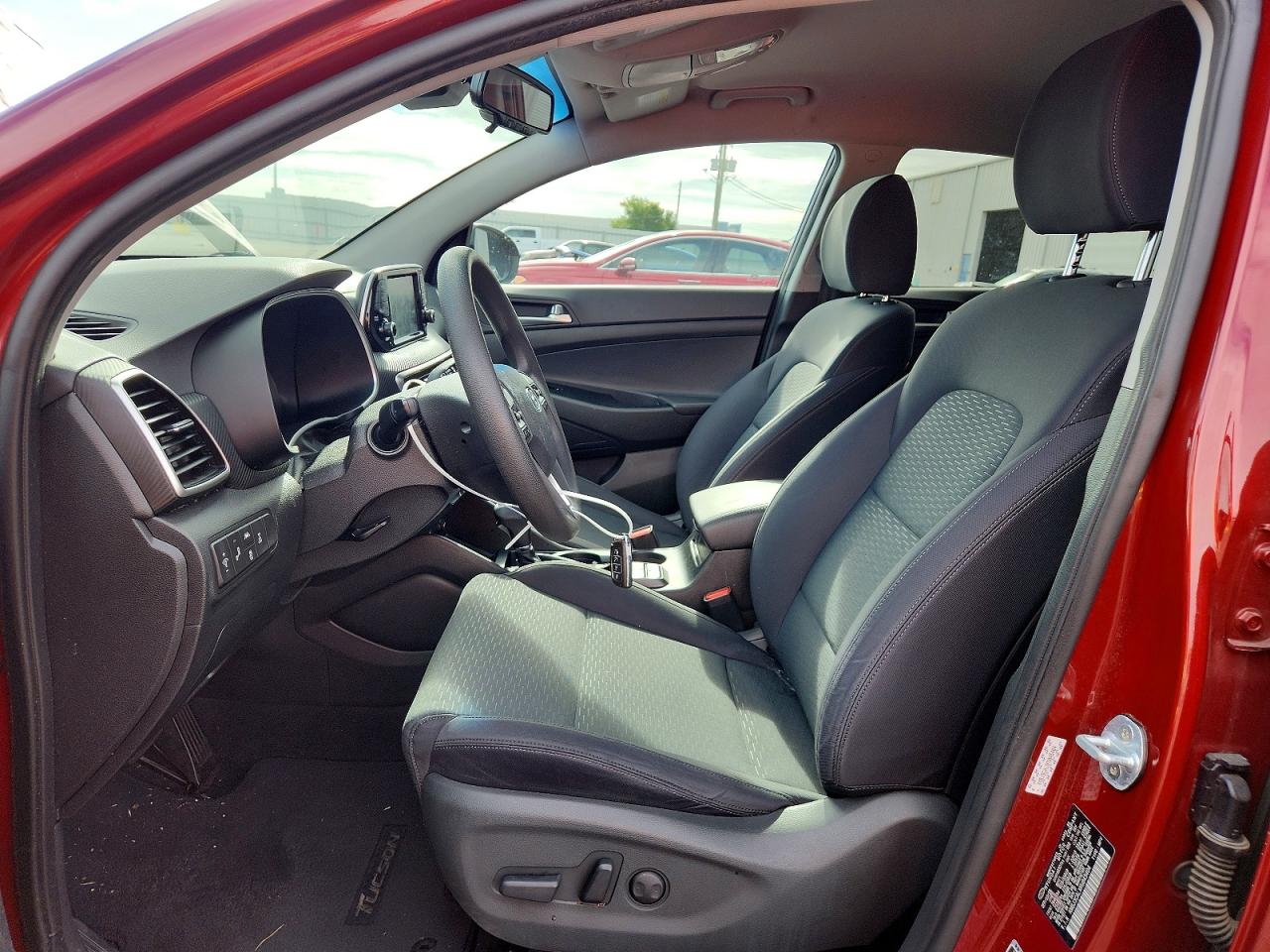 2019 Hyundai Tucson Sel Maroon vin: KM8J3CALXKU845404