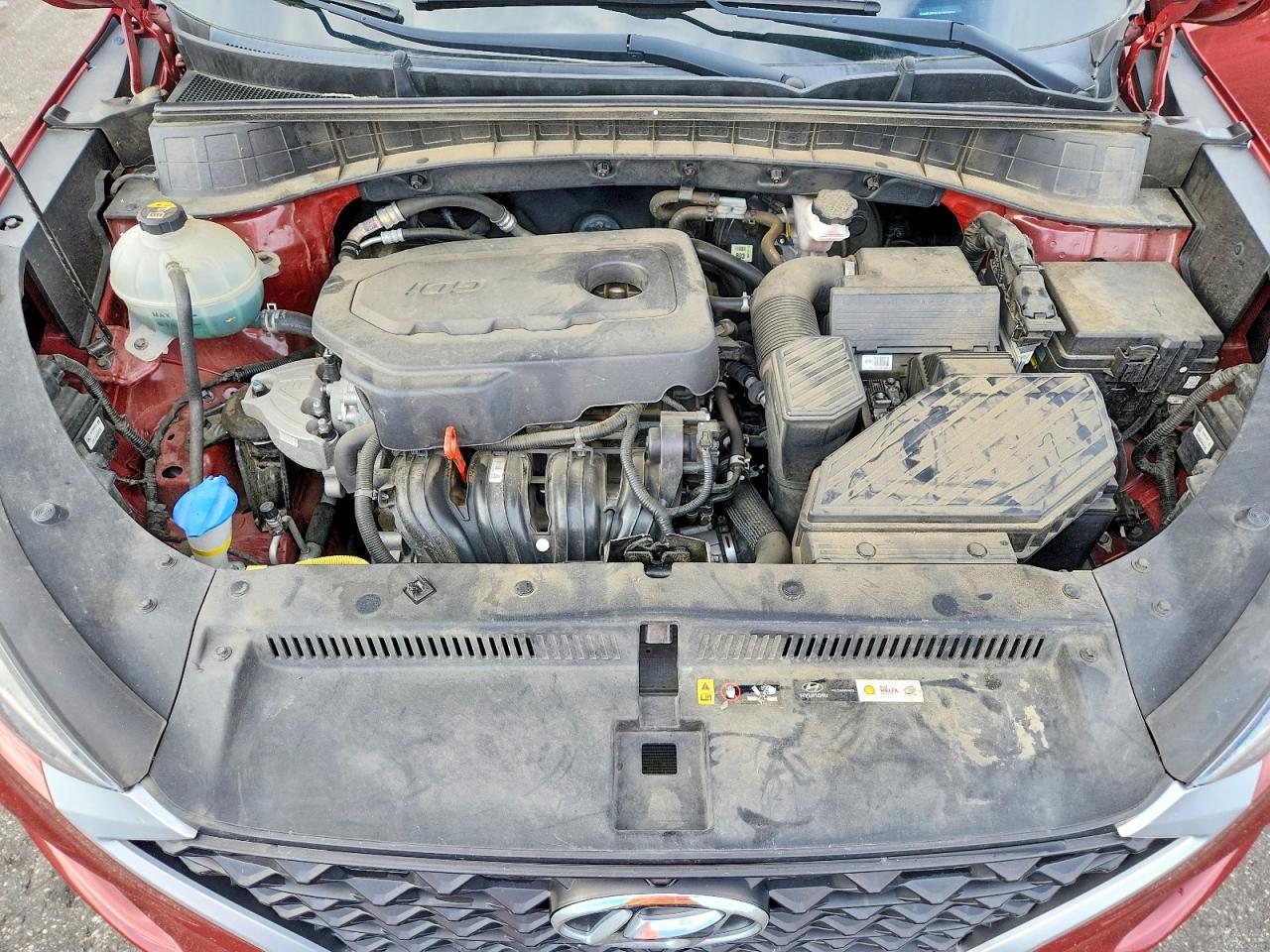 2019 Hyundai Tucson Sel Maroon vin: KM8J3CALXKU845404