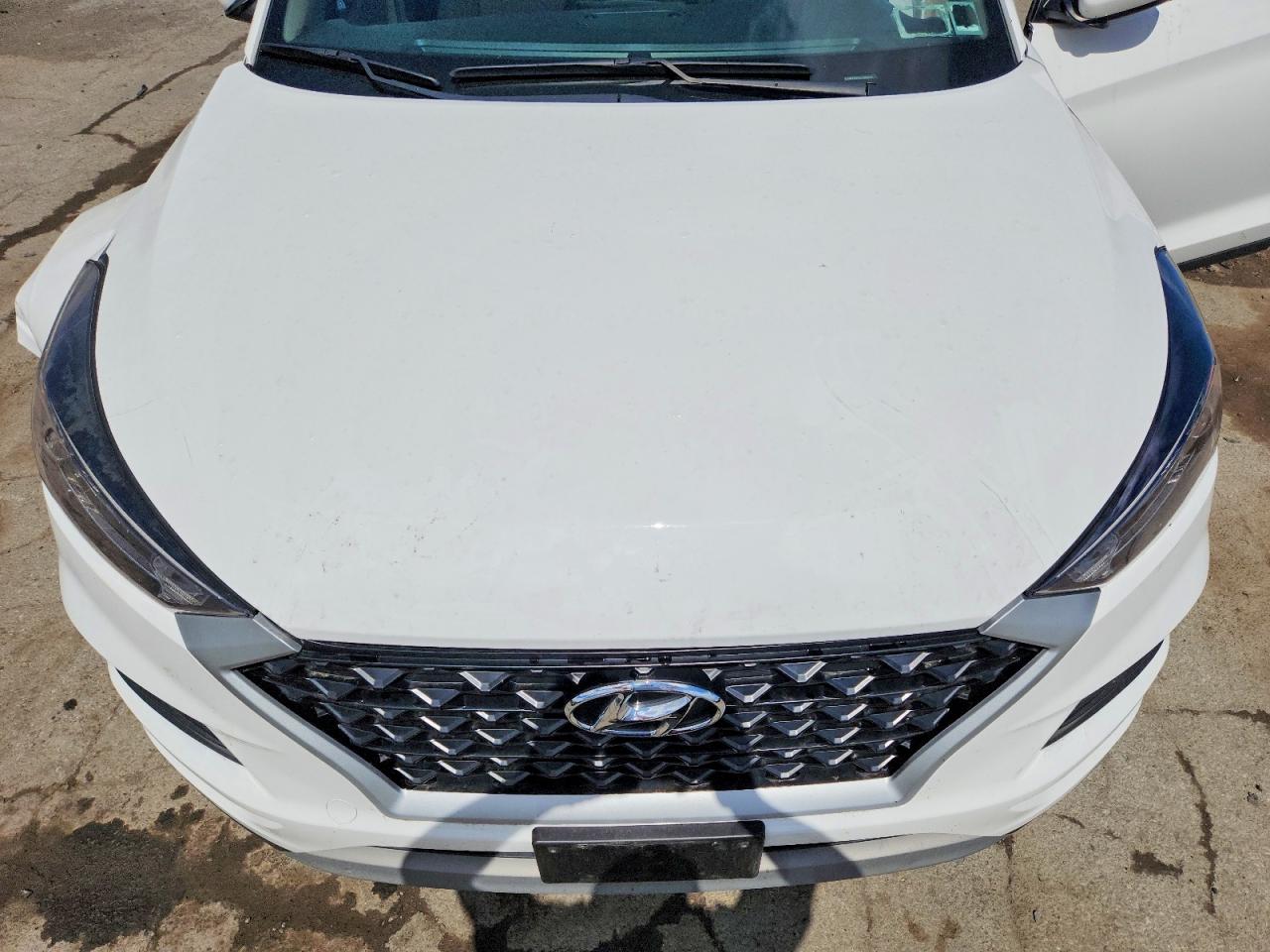 2020 Hyundai Tucson Sel White vin: KM8J3CALXLU202147